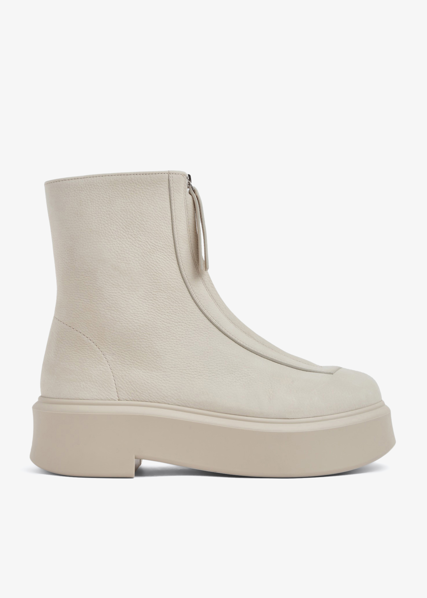 

Zipped II boots, Beige