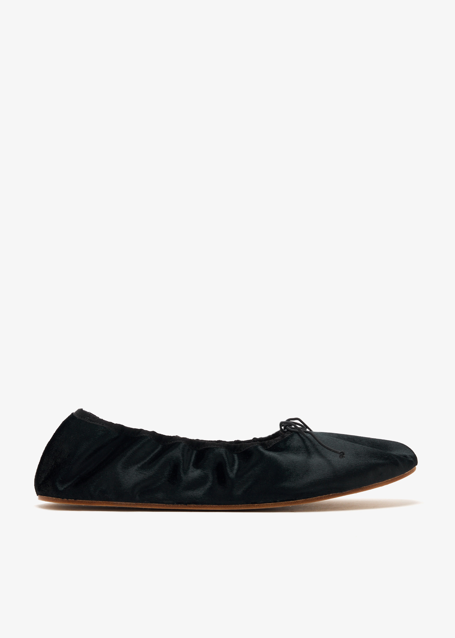 

Round ballet flats, Black