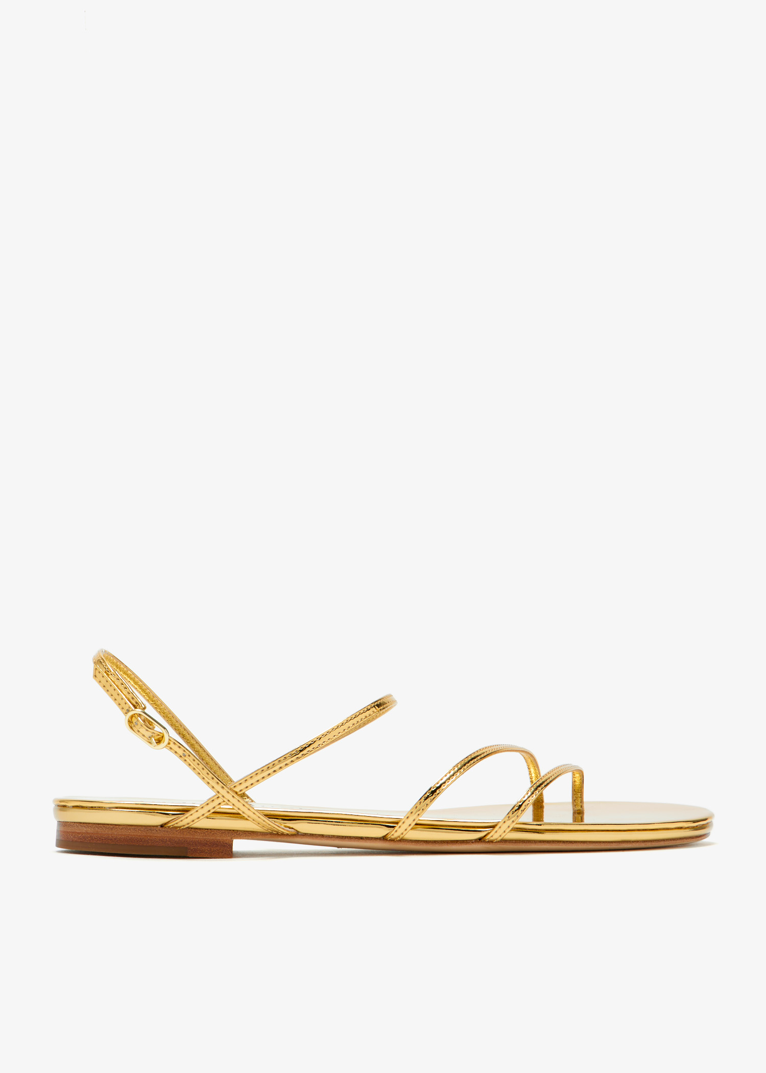 

Helix flat sandals, Gold