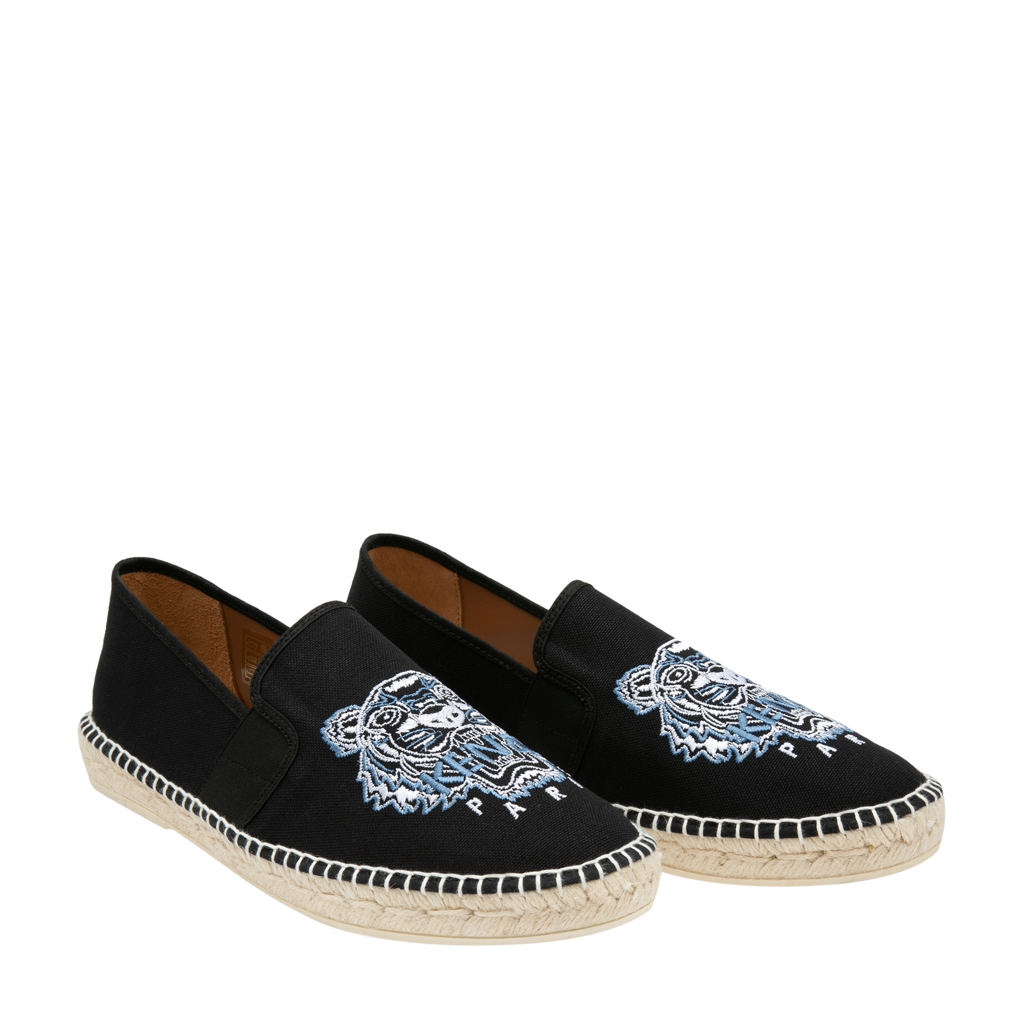 

Tiger espadrilles, Black