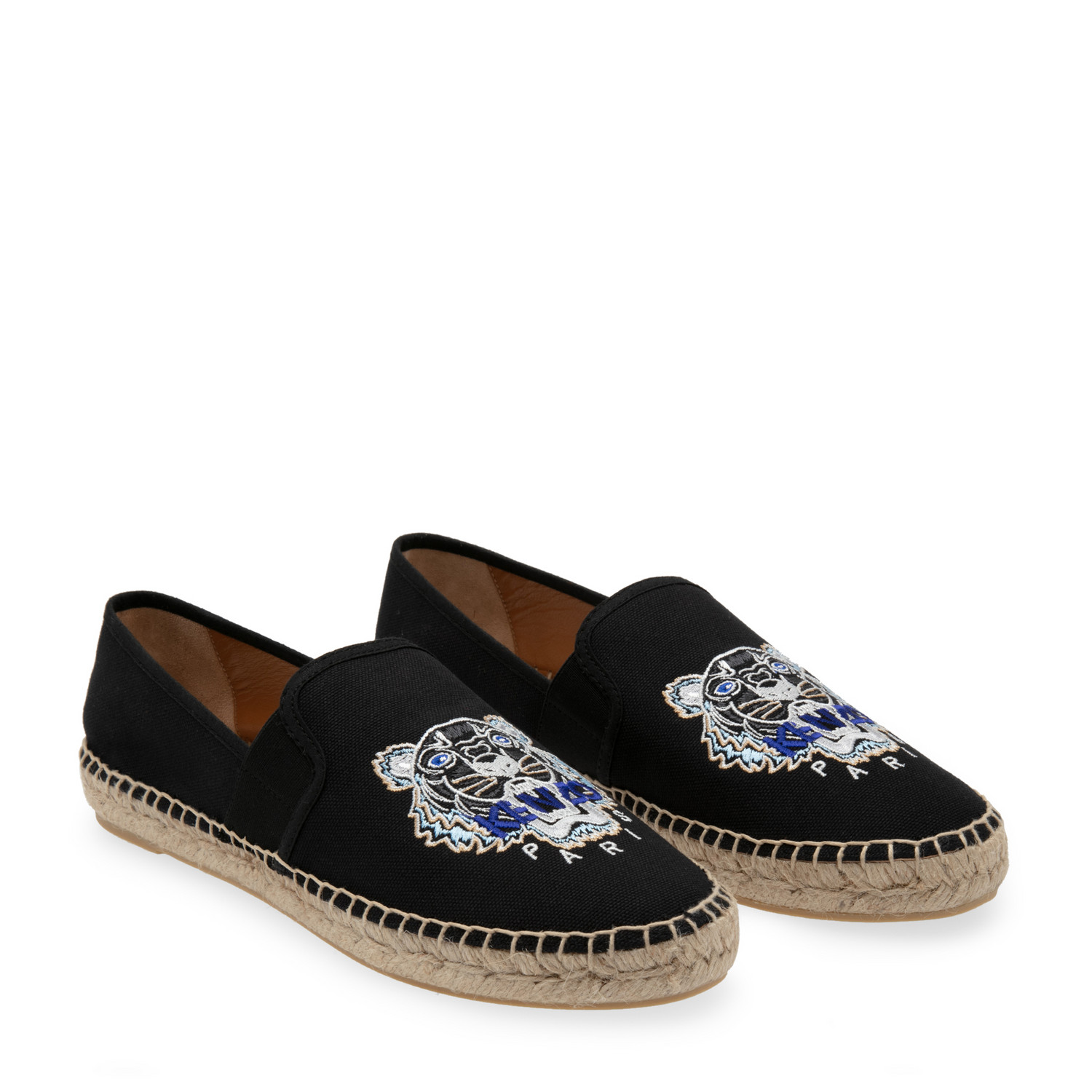 

Tiger espadrilles, Black