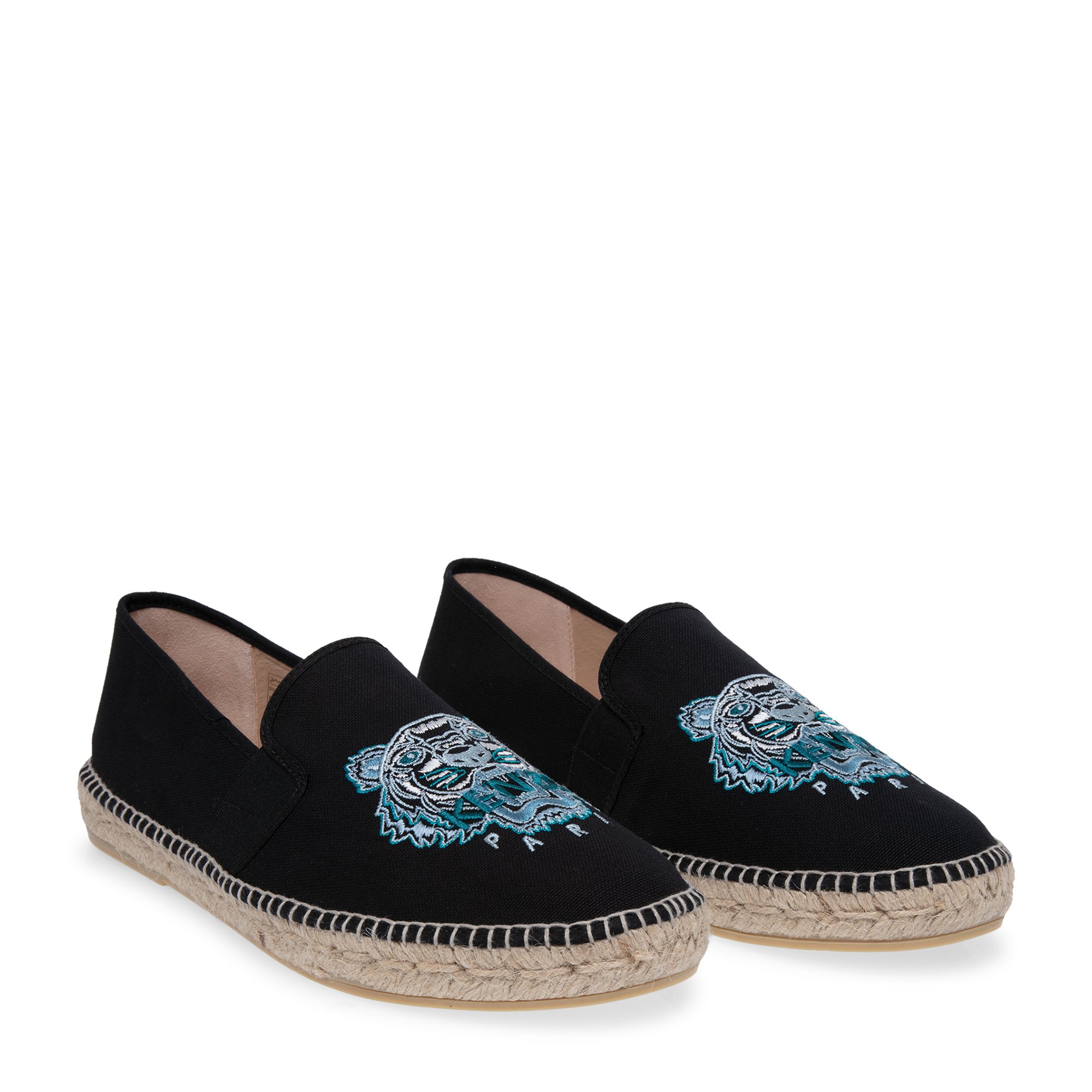 

Tiger espadrilles, Black