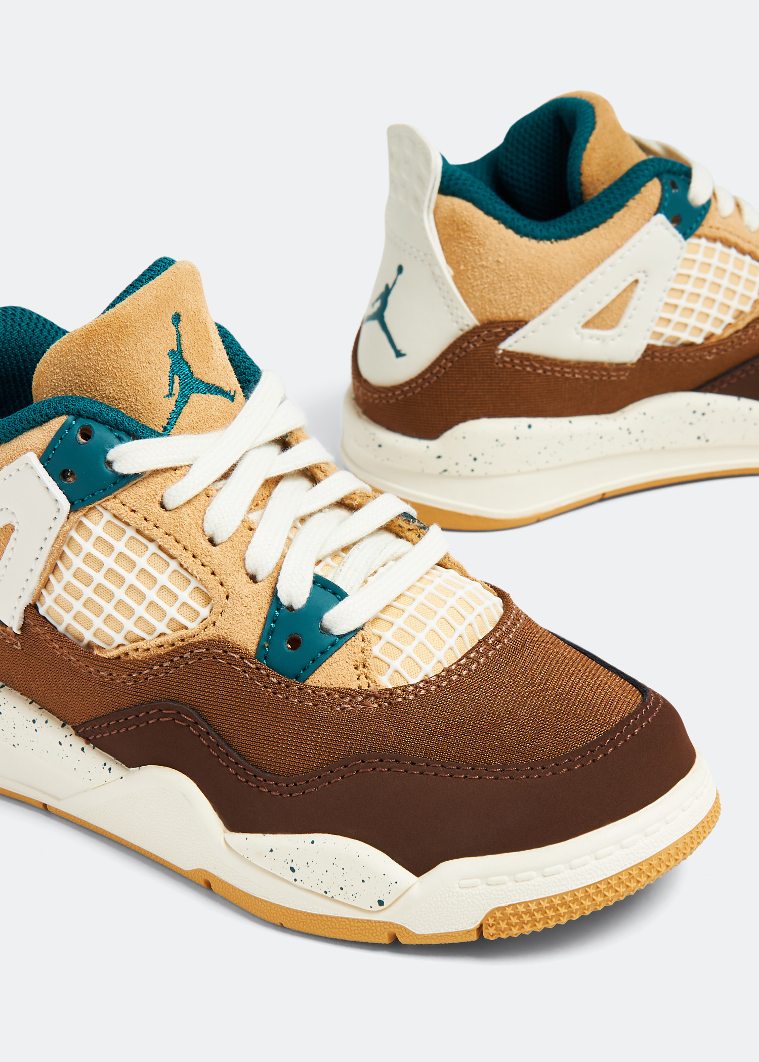 

Air Jordan 4 Retro sneakers, Brown