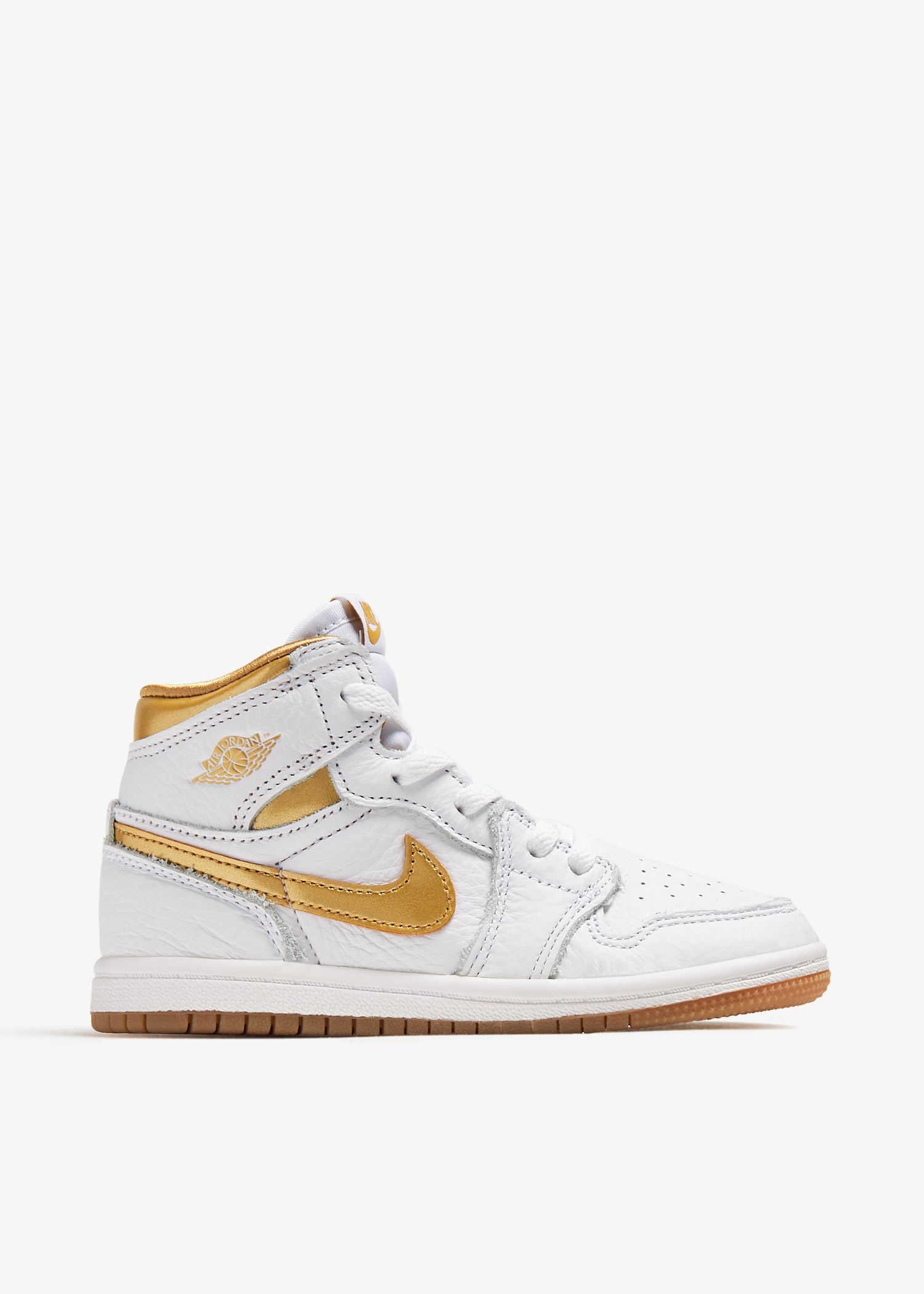

Air Jordan 1 Retro High OG 'Metallic Gold' sneakers, White
