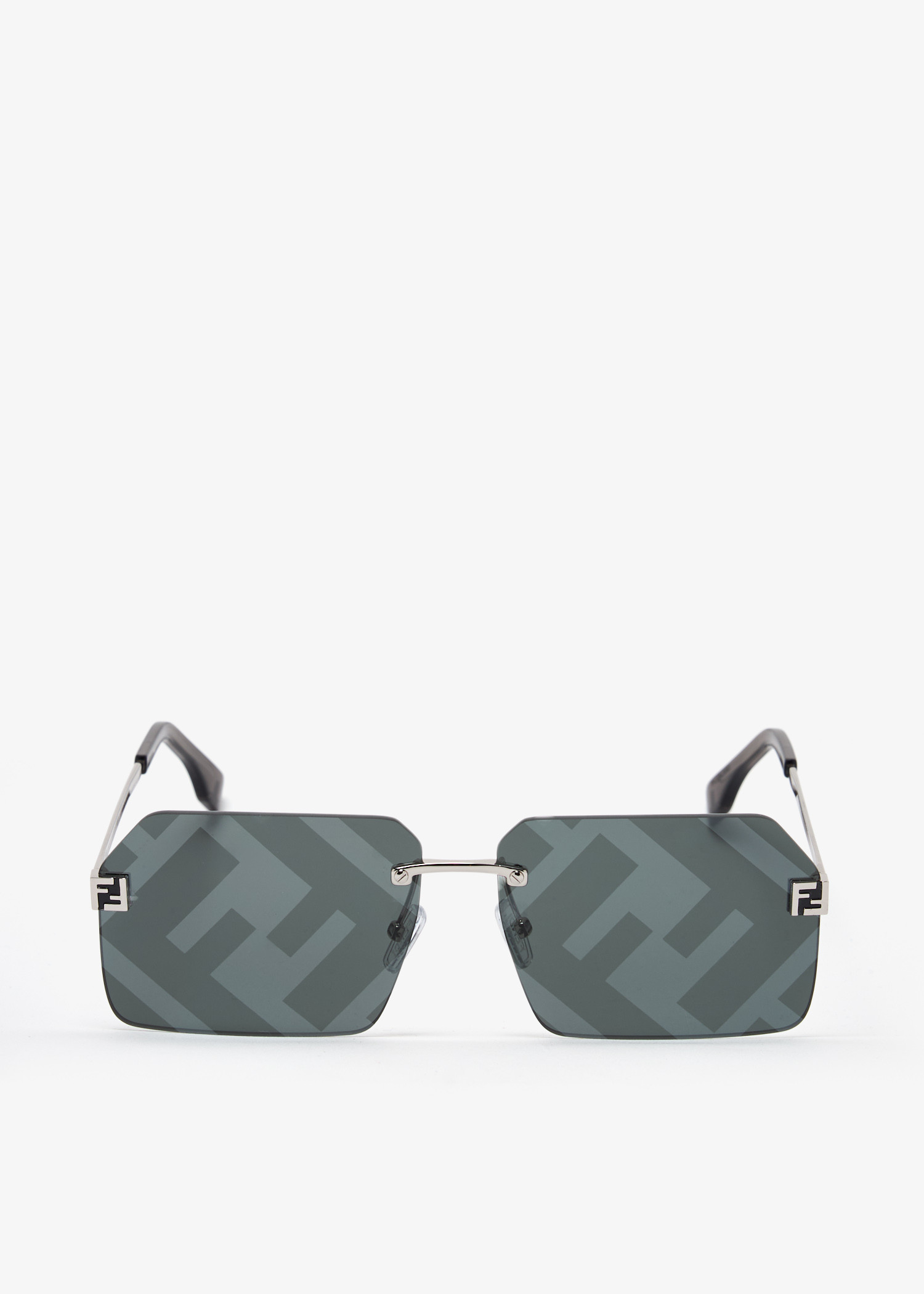 

Fendi Sky rectangular sunglasses, Silver