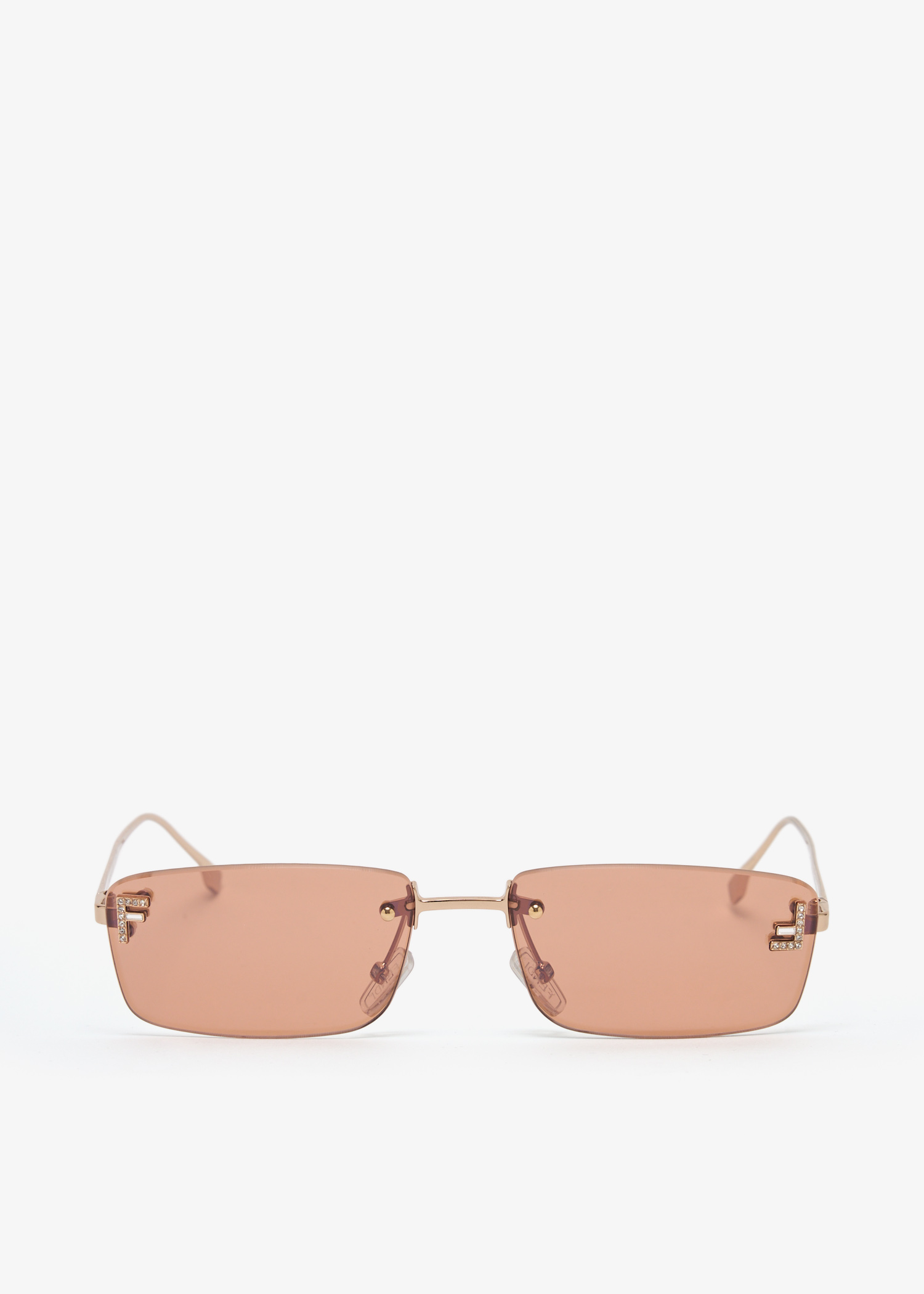 

Fendi First Crystal sunglasses, Pink