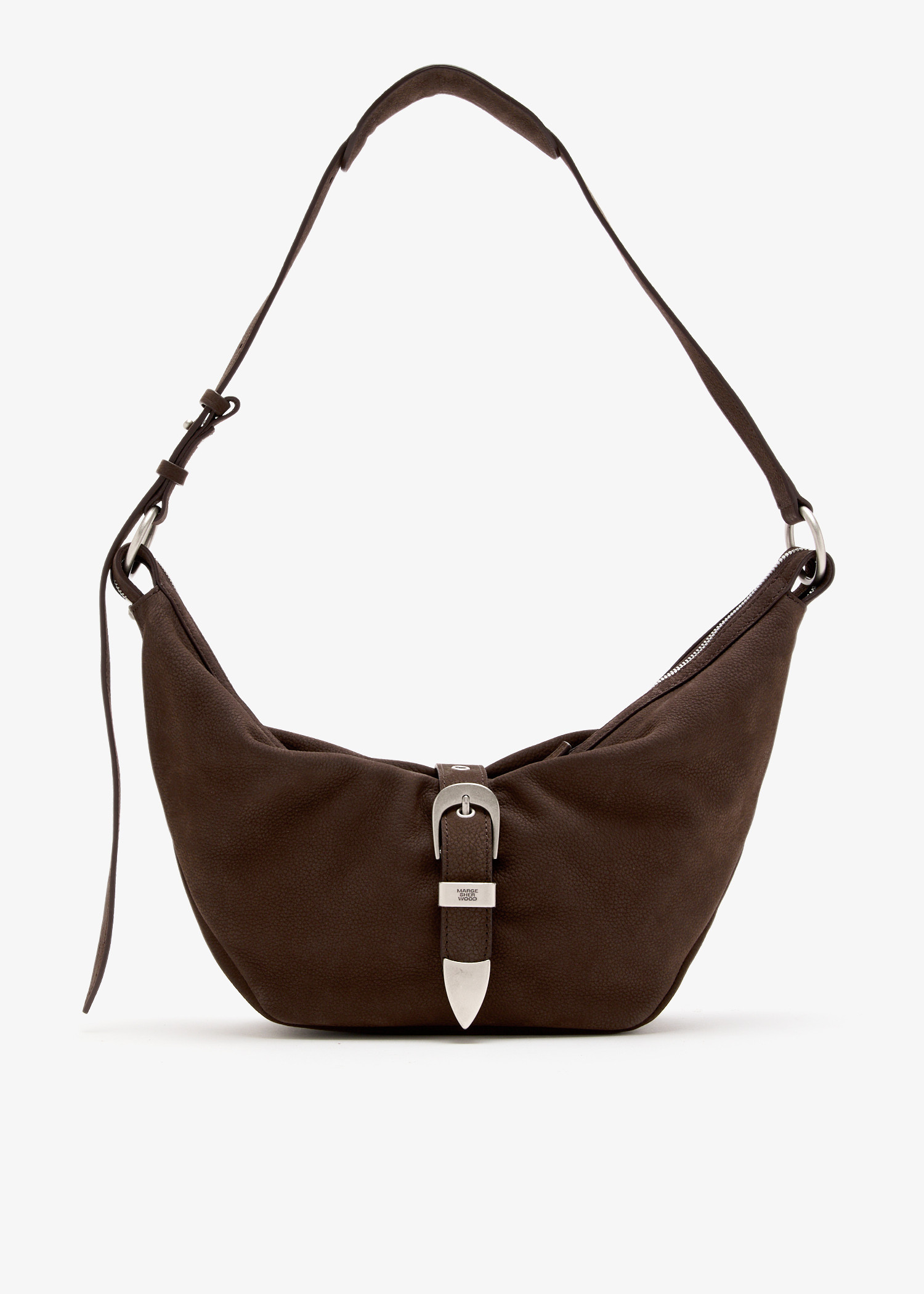 

Belted Hobo medium bag, Brown
