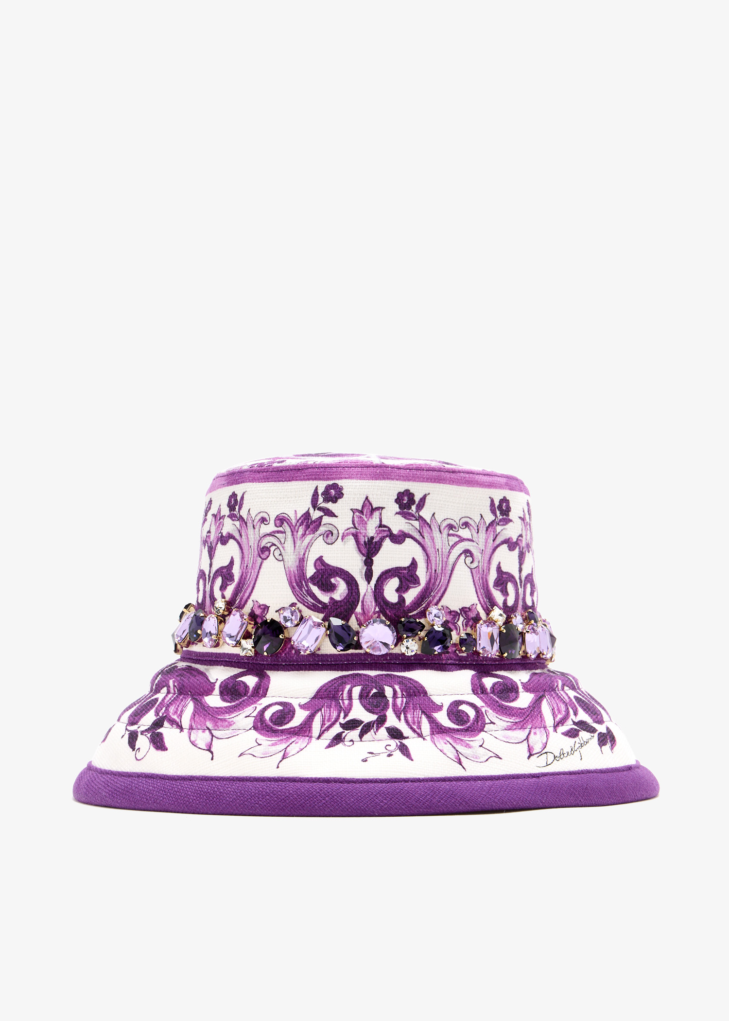 

Maiolica-print hat, Printed