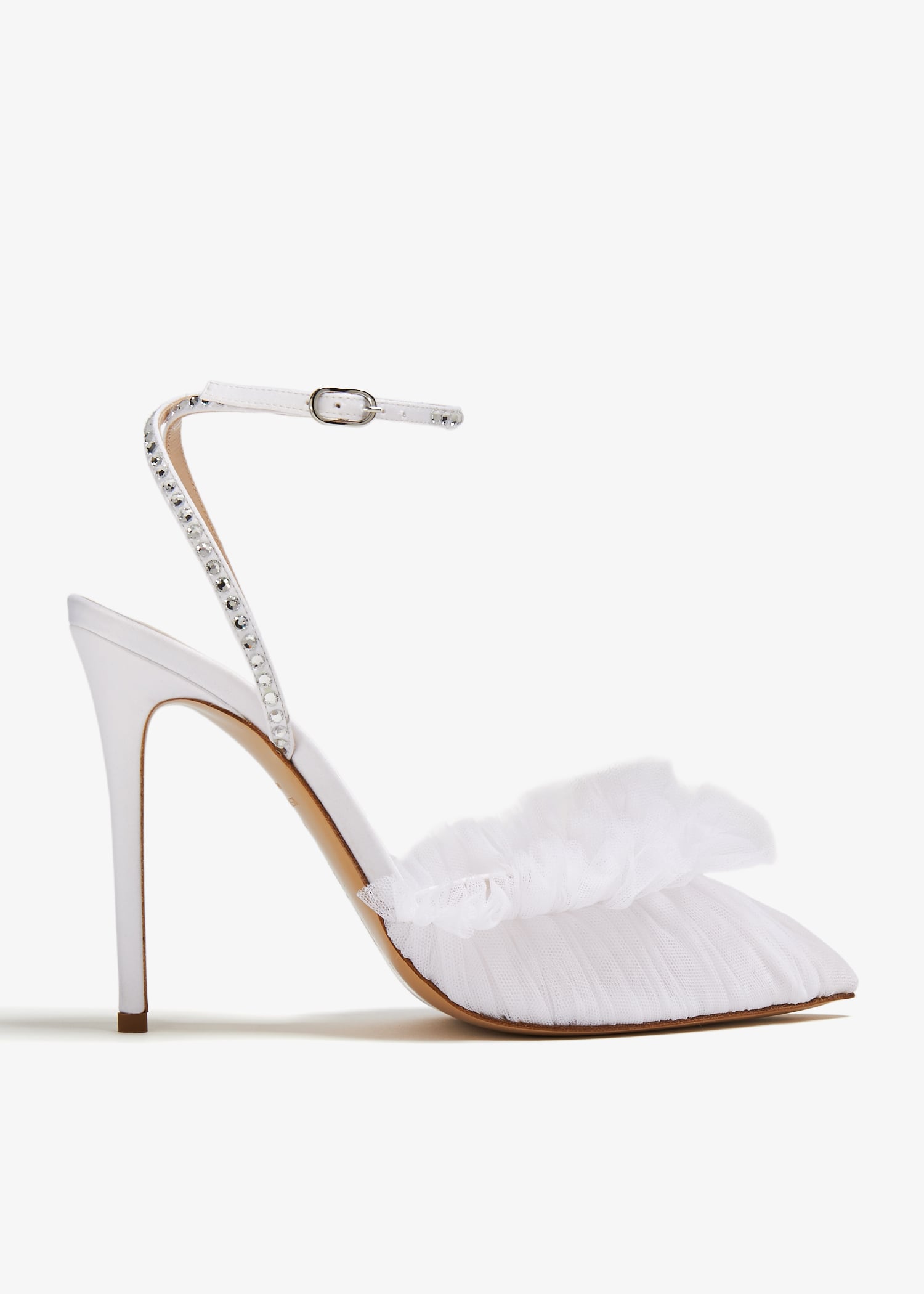 

Franca Glitz pumps, White