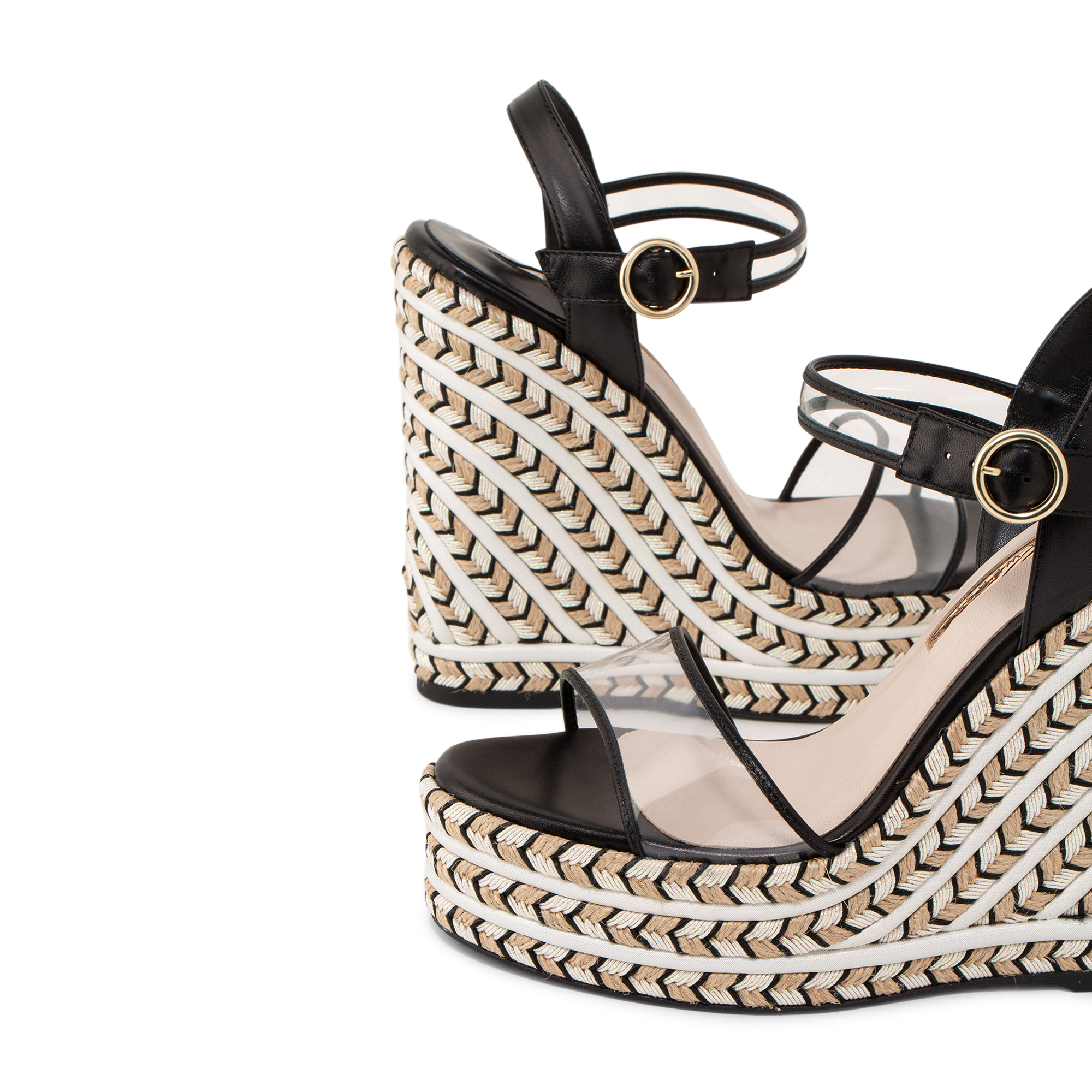 

Lucita wedge espadrilles, Black