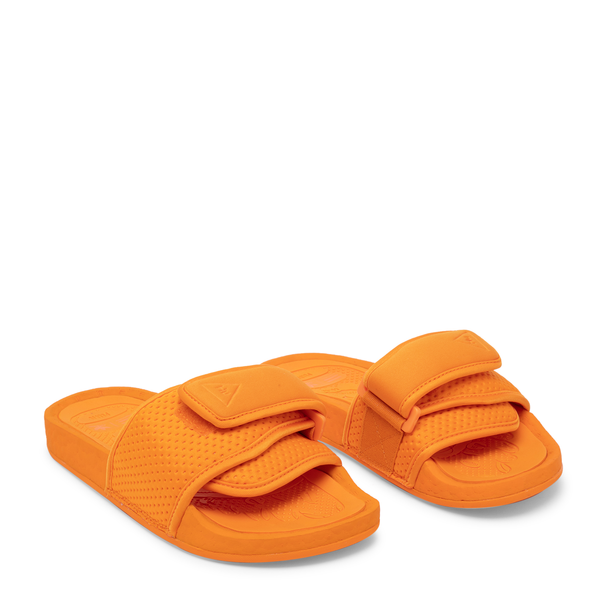 

x Pharrell Williams Boost slides, Orange
