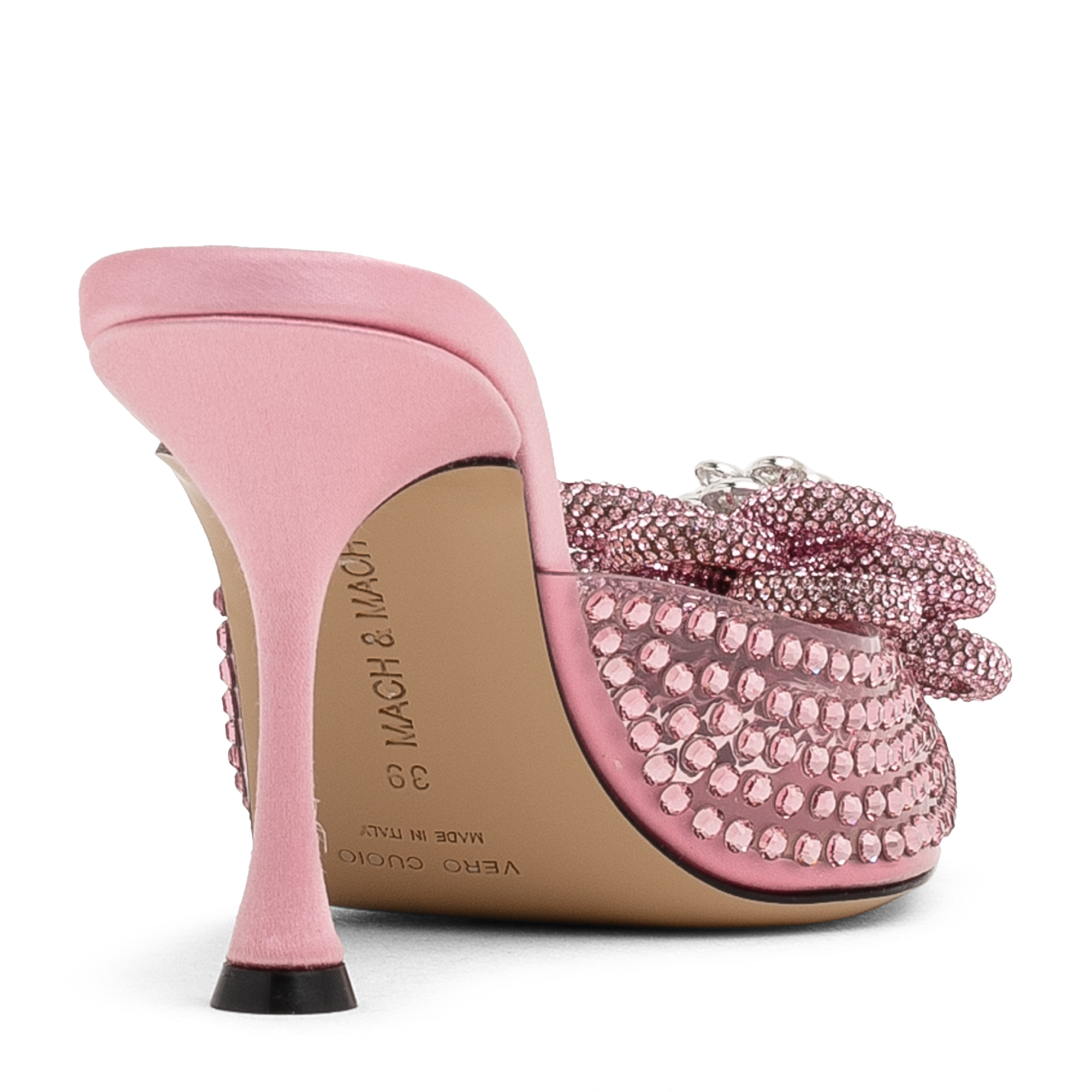 

Carrie flower PVC mules, Pink