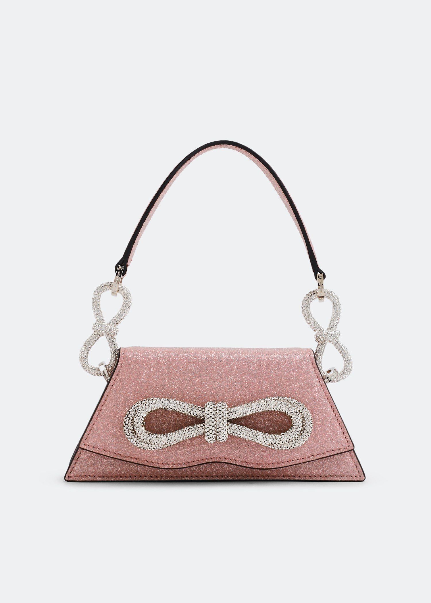 

Samantha double bow small handbag, Pink