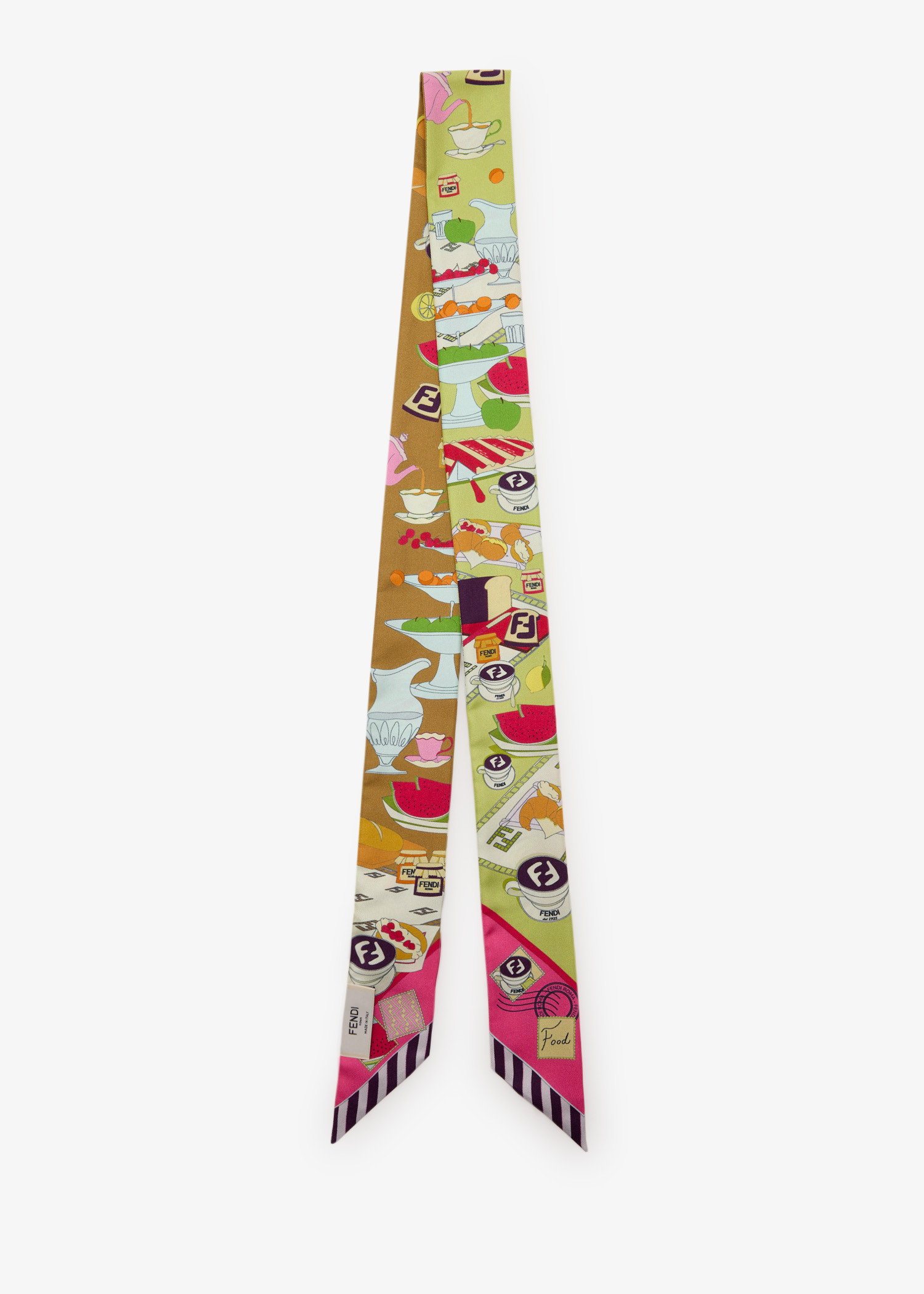 

Wrappy skinny scarf, Printed