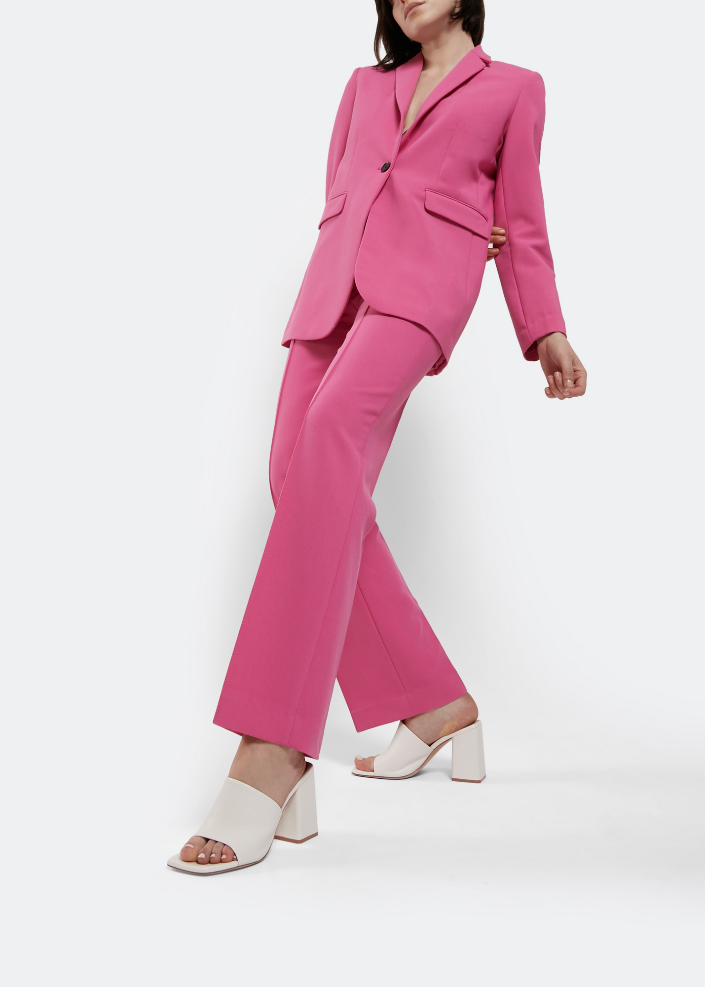 

Wynn mules, White