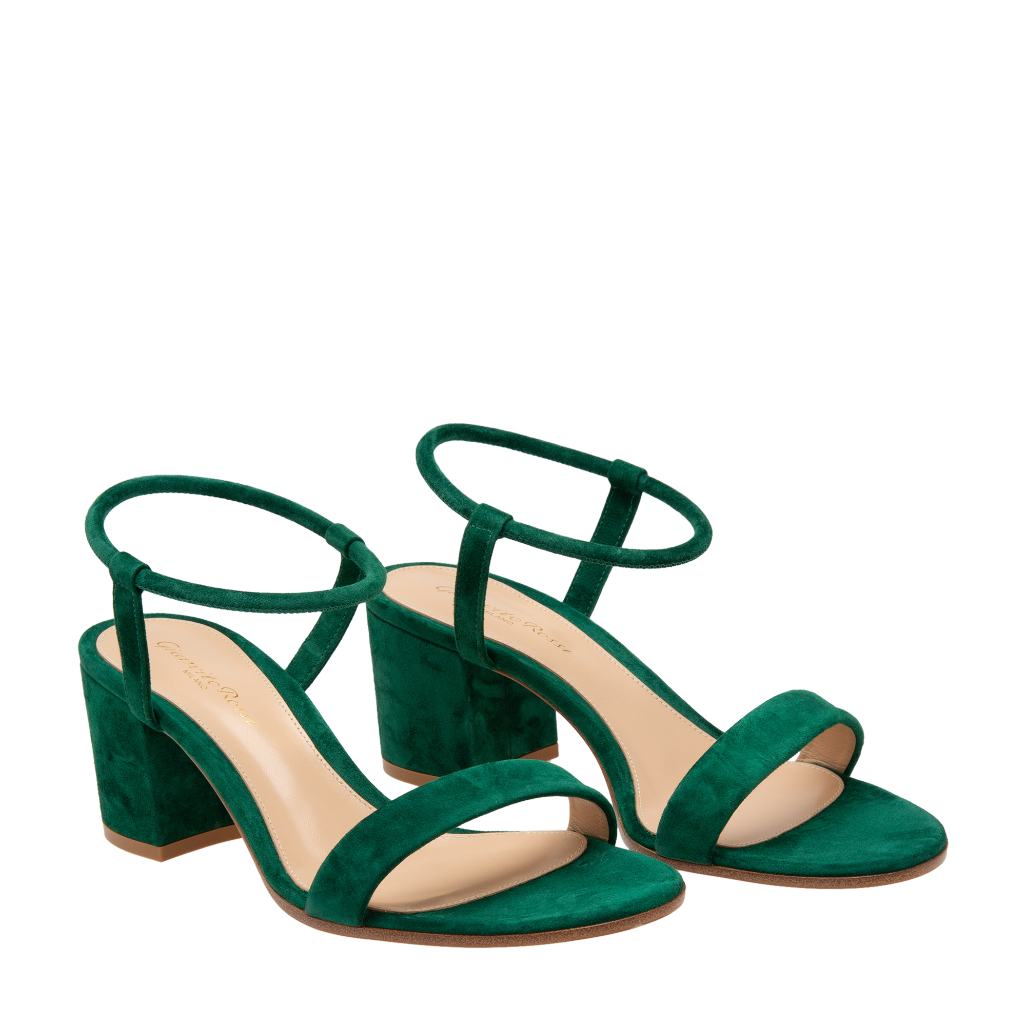 

Suede sandals, Green