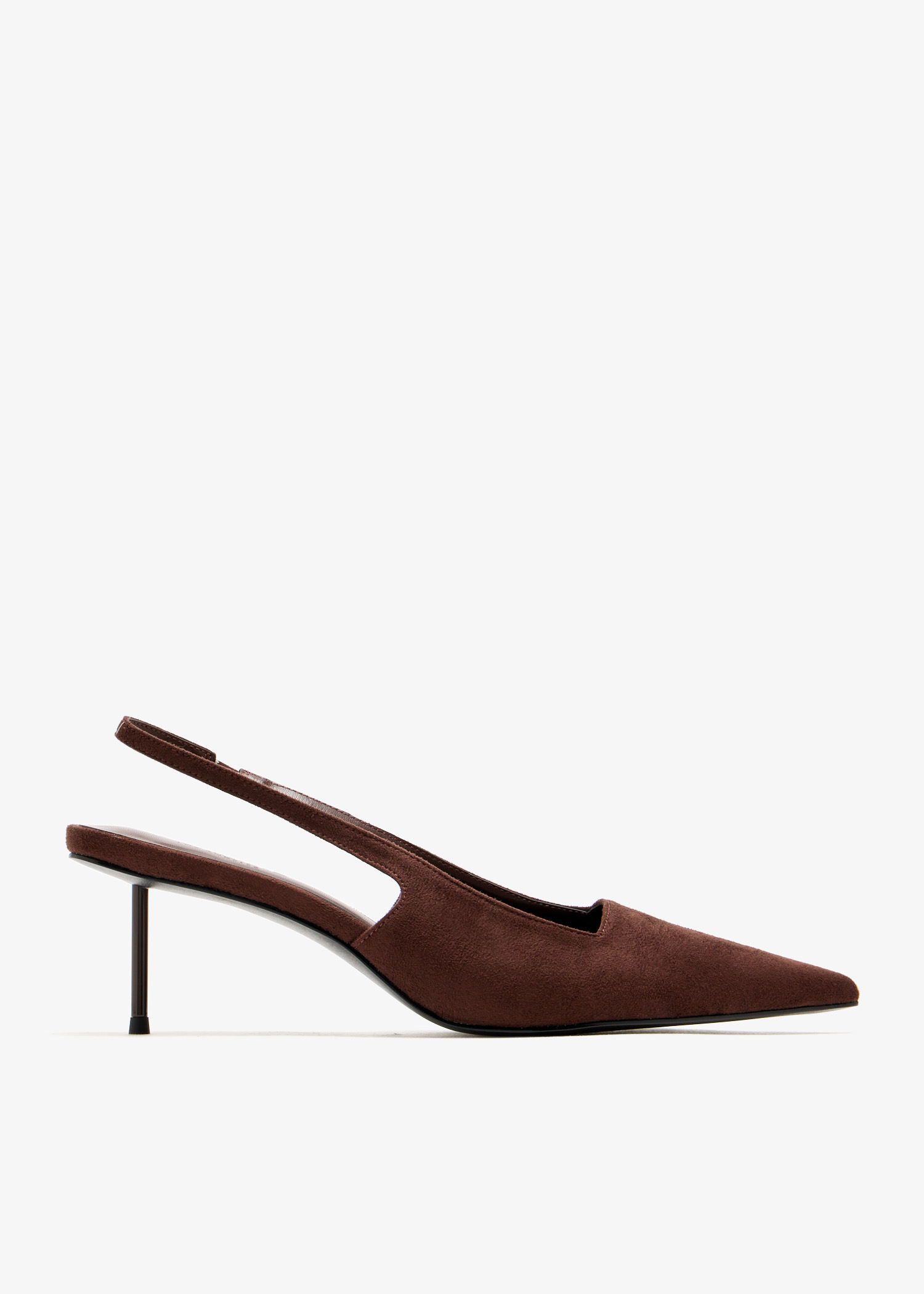 

G63 slingback pumps, Brown