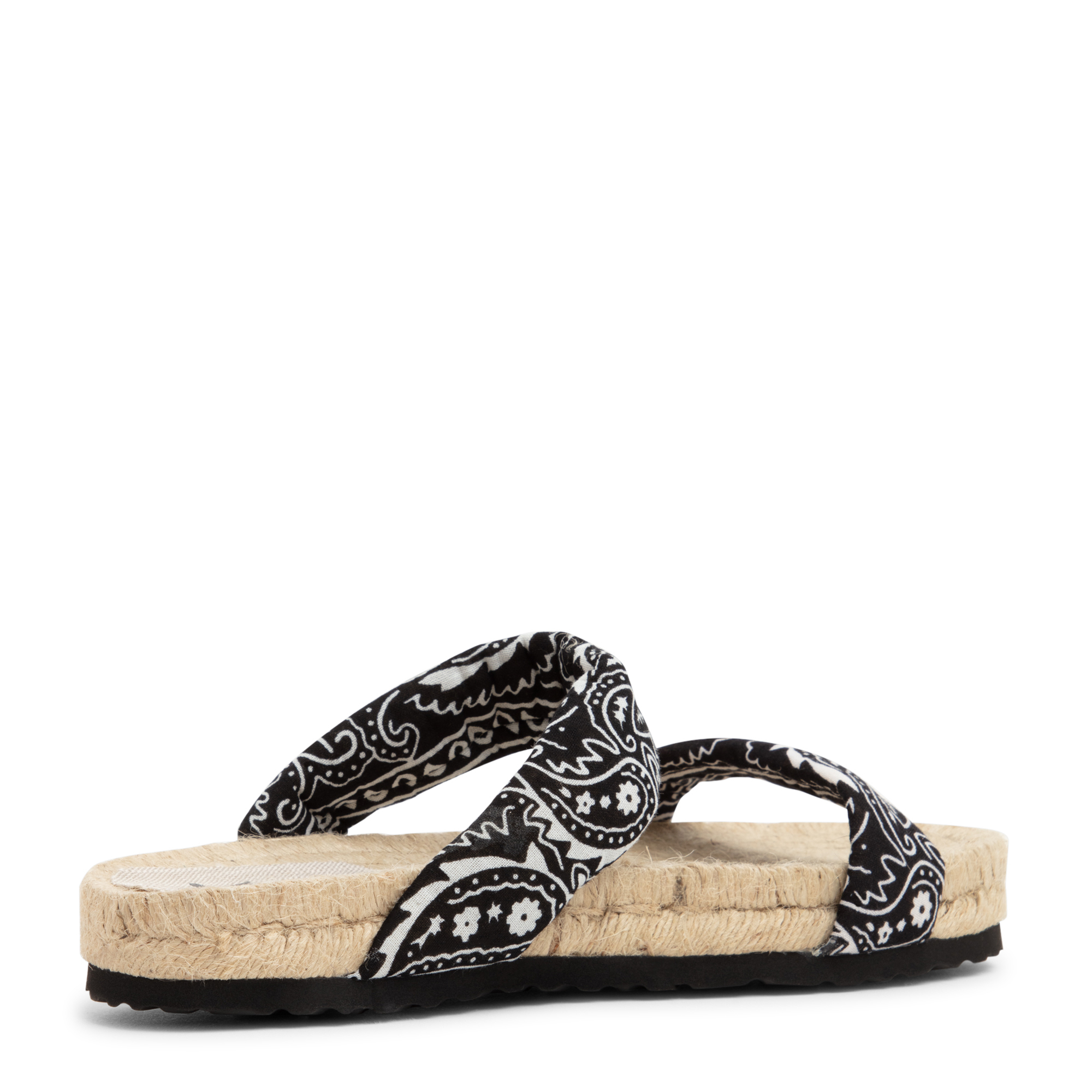 

Bandana sandals, Black