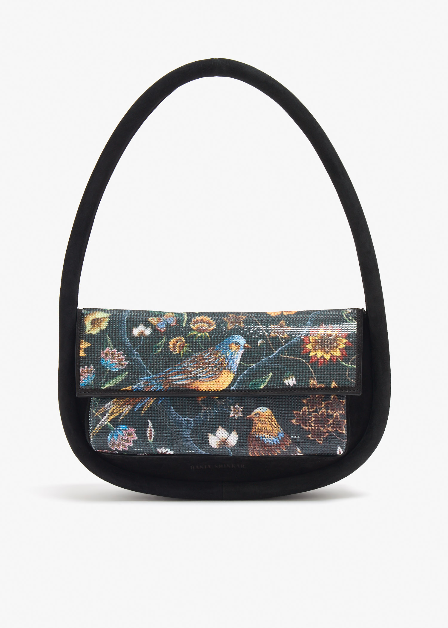 

Gaga sequin embellished bag, Black