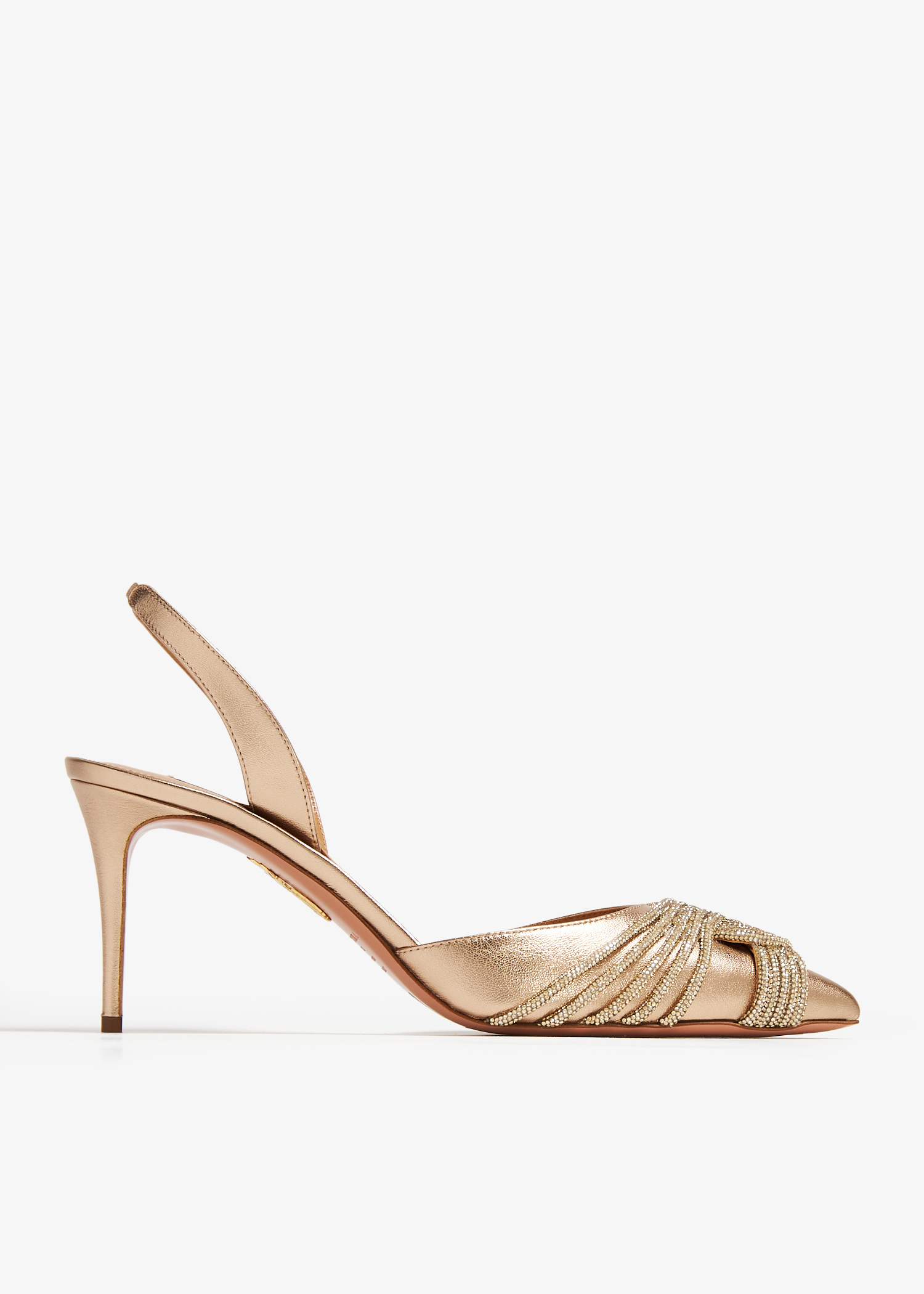 

Gatsby Sling 75 pumps, Gold