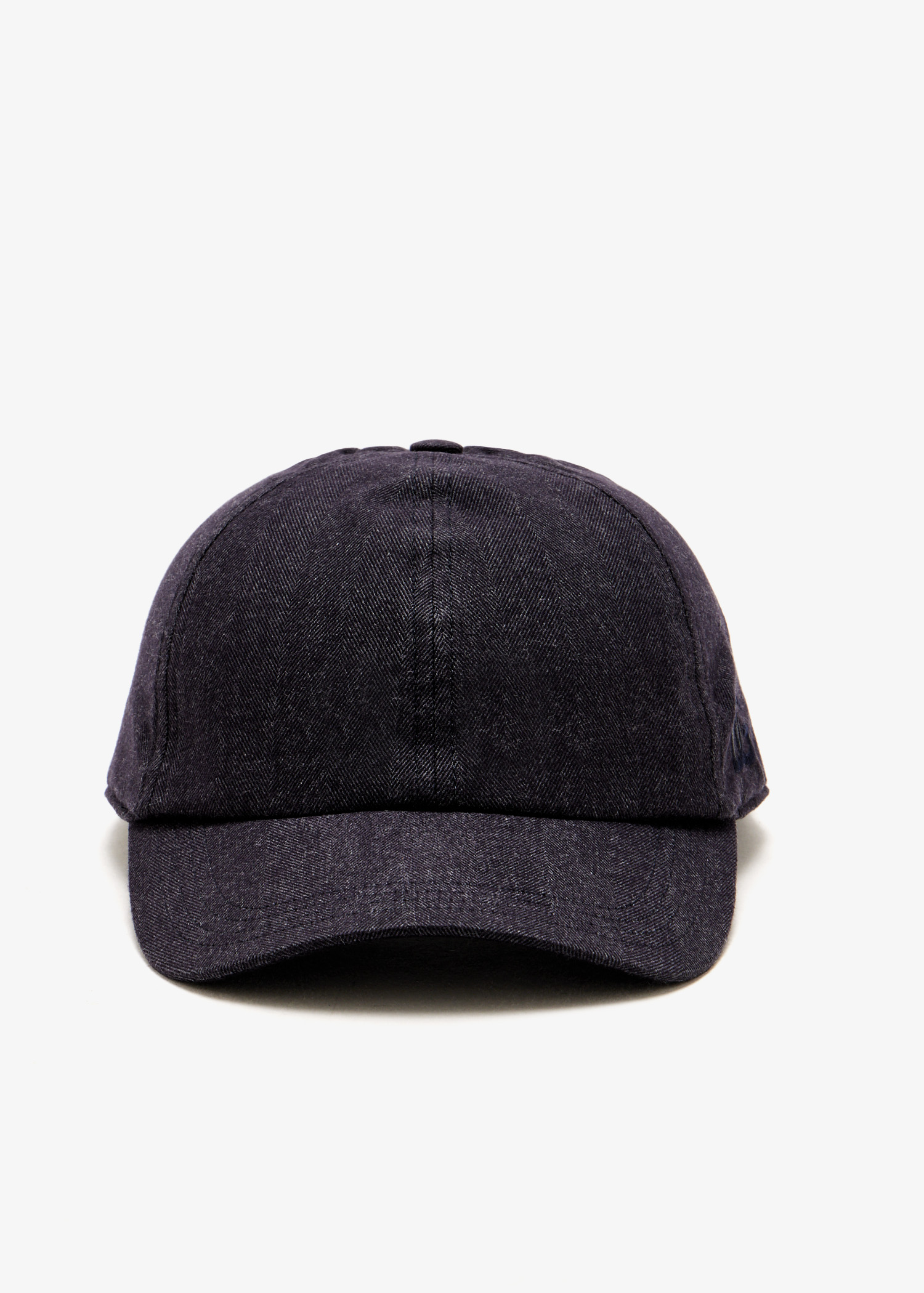 

Chevron Flannel baseball cap, Navy