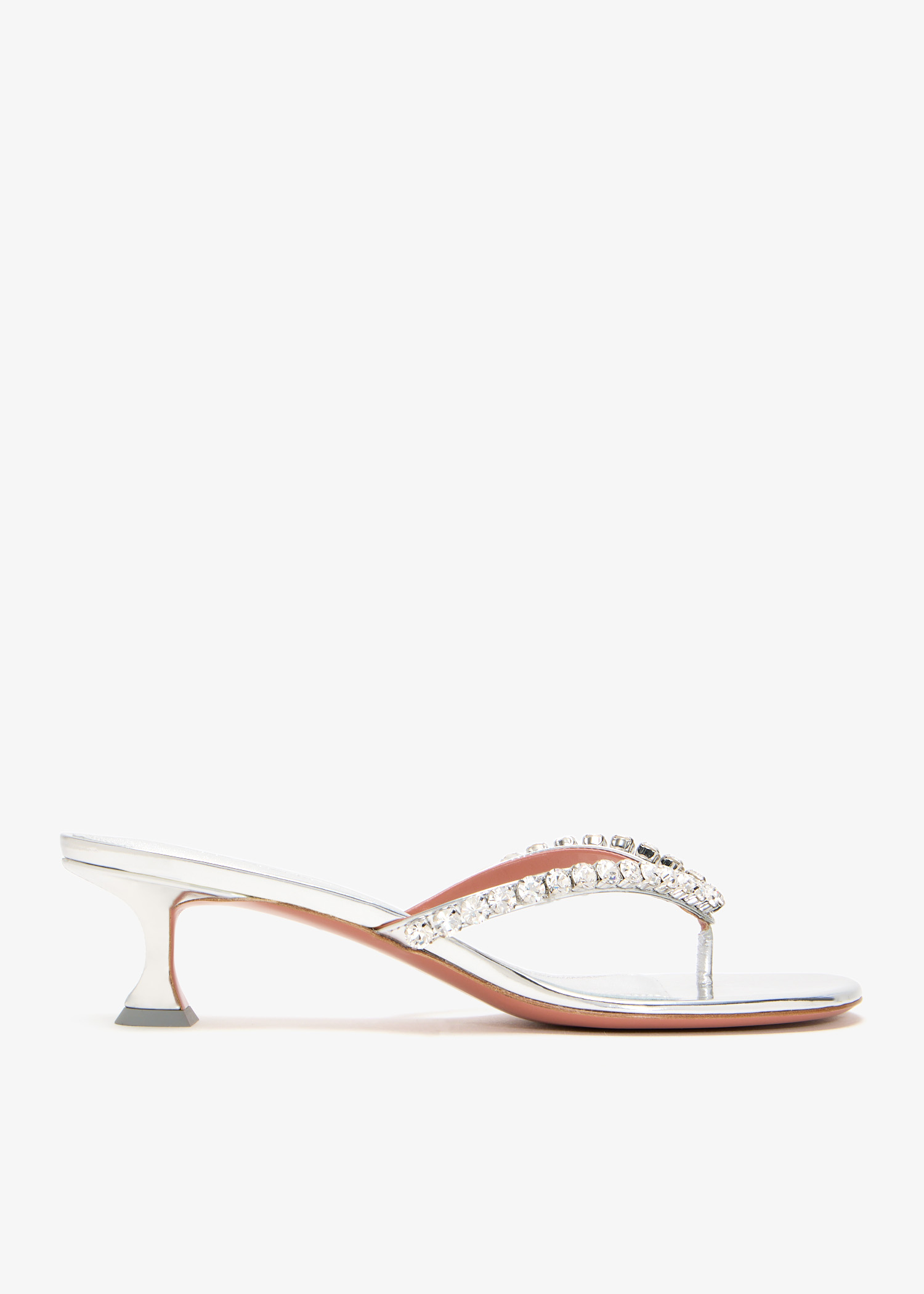

Gigi thong sandals, Silver