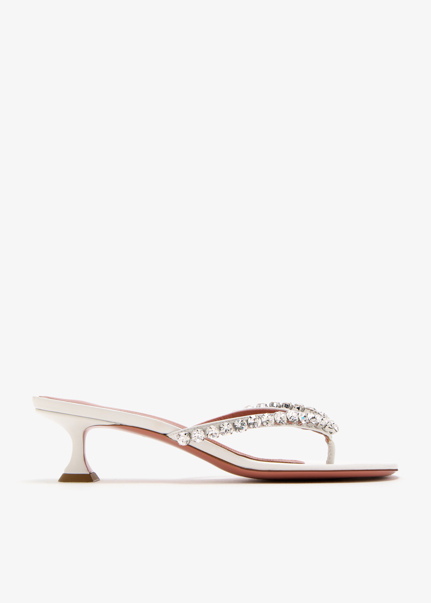 

Gigi thong sandals, White