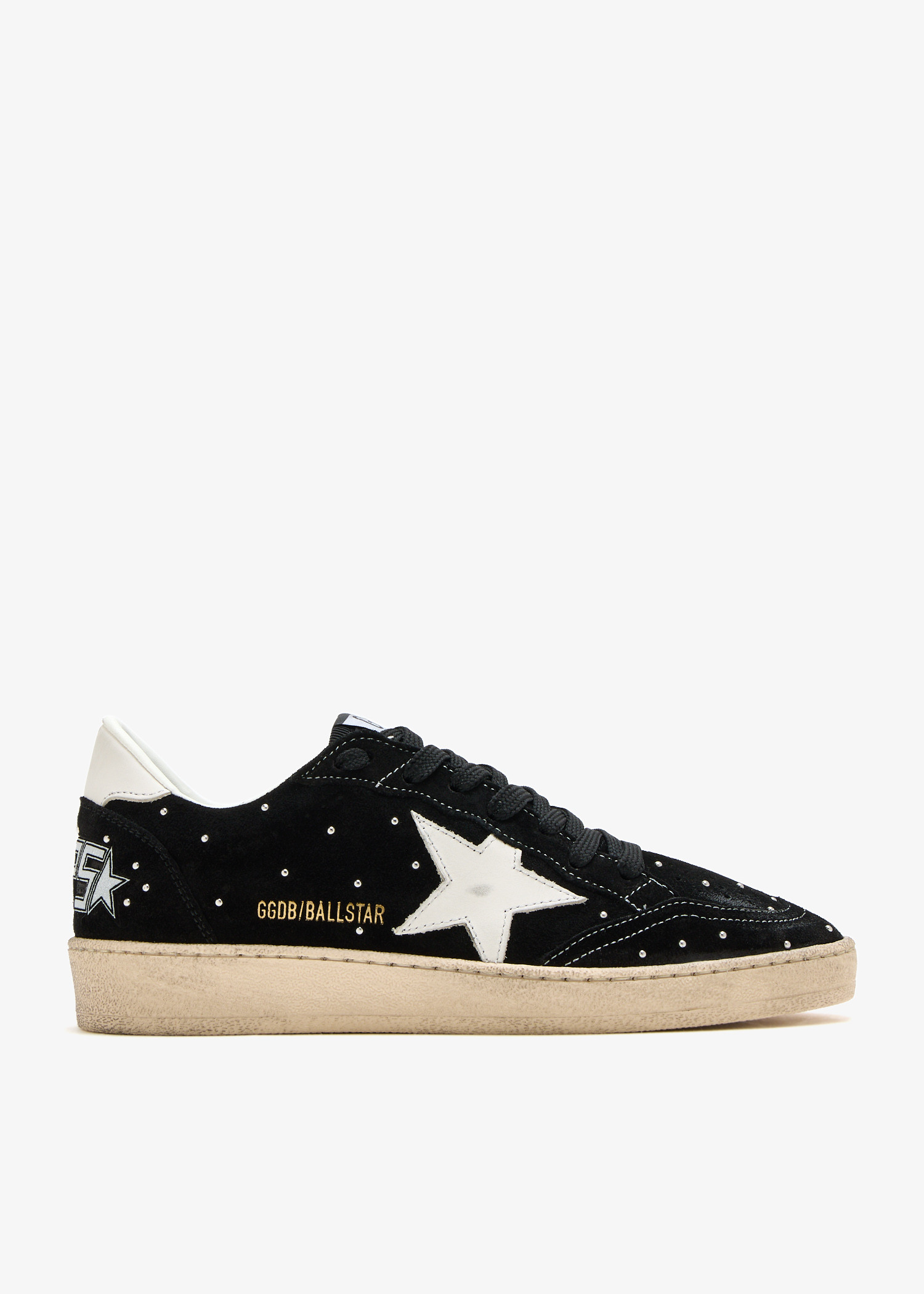 

Ball-Star embellished sneakers, Black