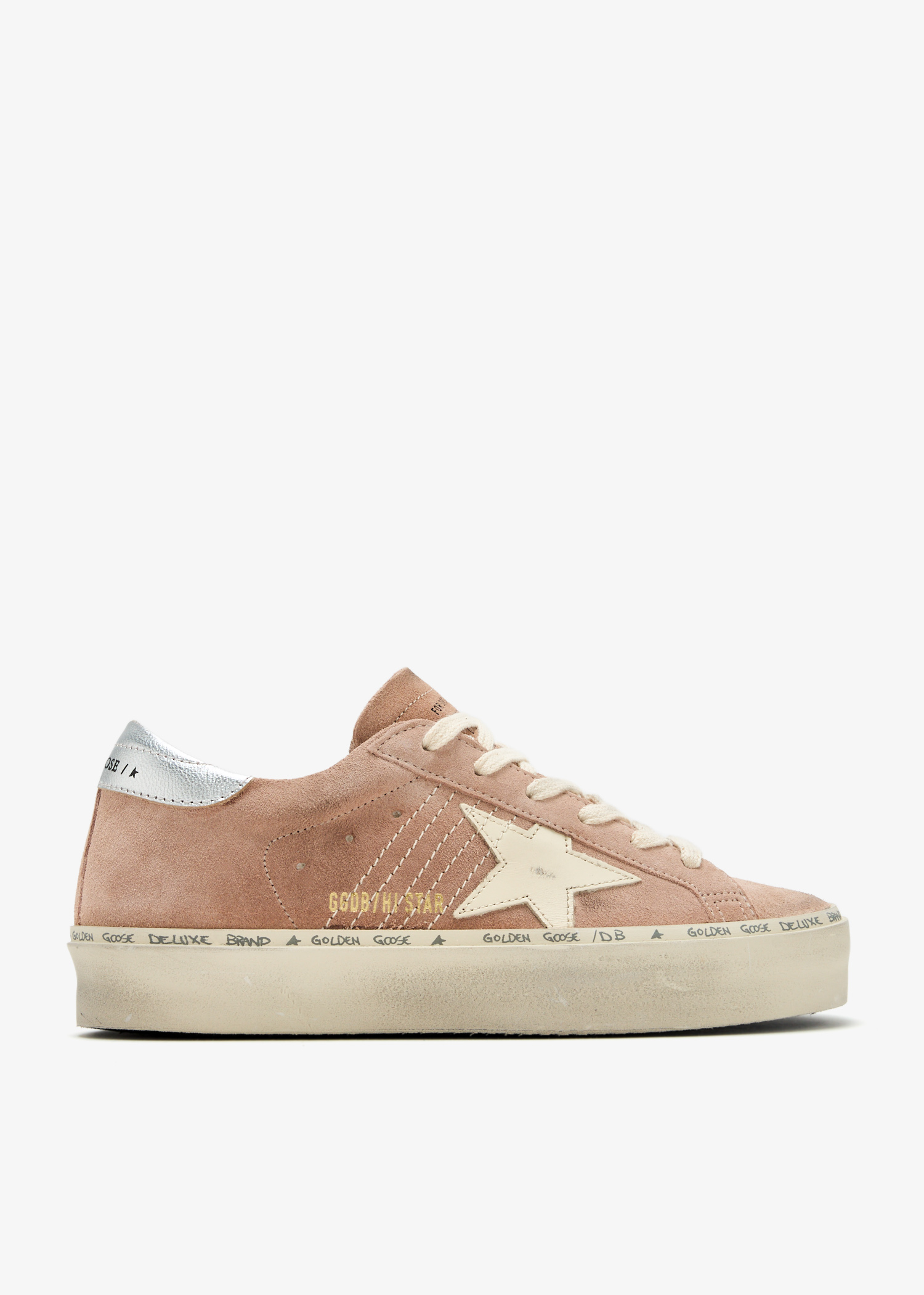 

Hi Star suede sneakers, Pink