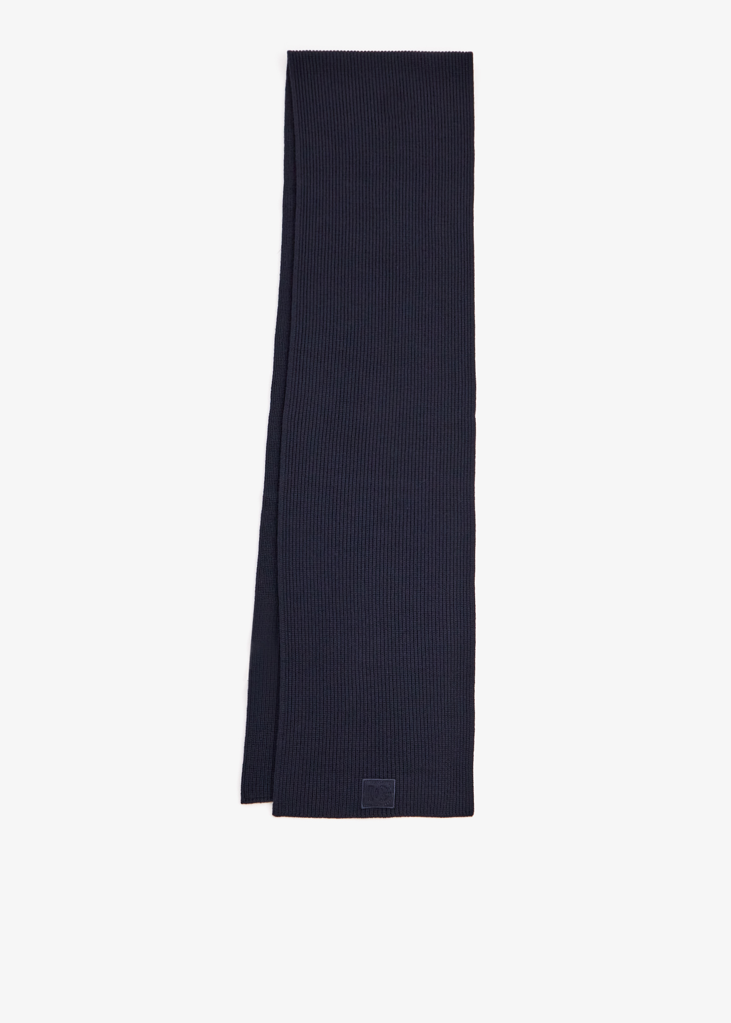 

Knit wool scarf, Navy