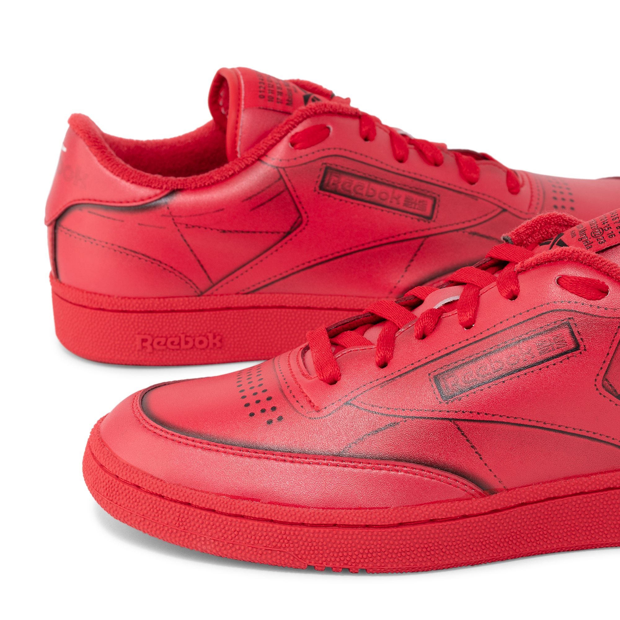 

x Maison Margiela Club C sneakers, Red