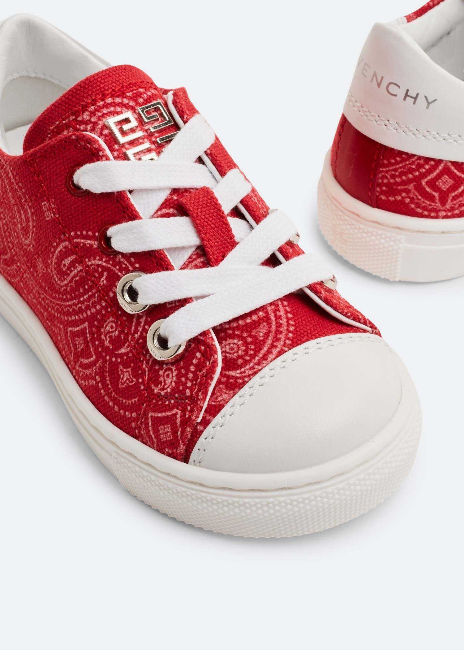 

Bandana sneakers, Red