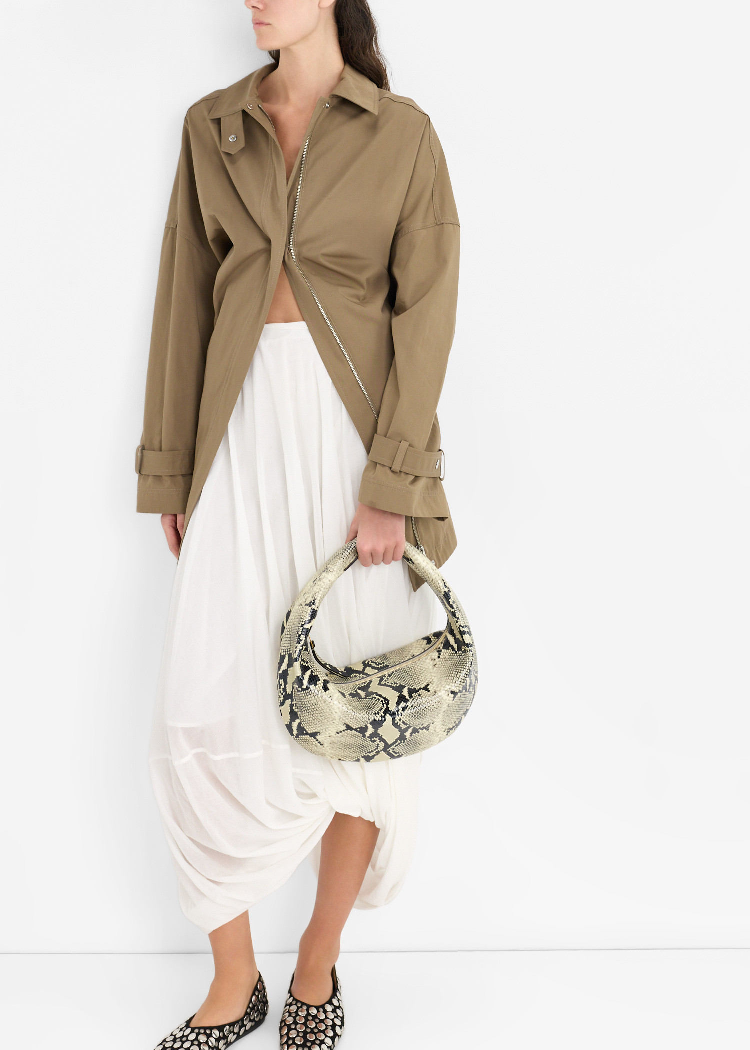 

Olivia medium hobo bag, Animal printed