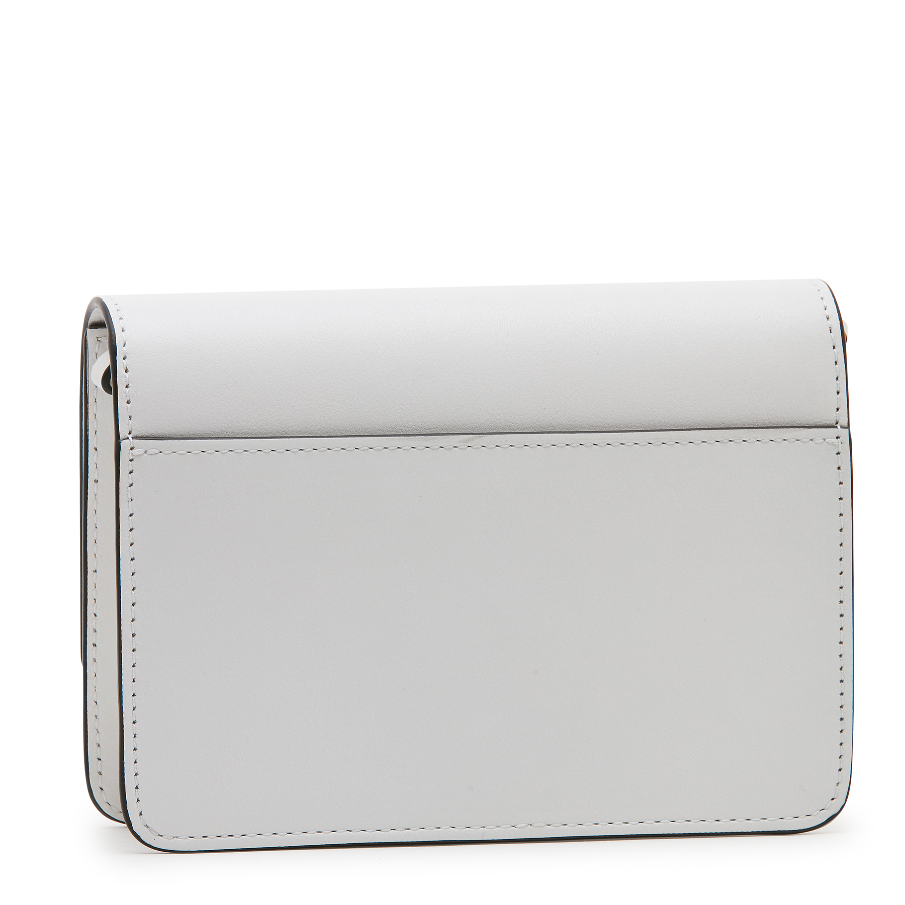 

Mini logo bag, White