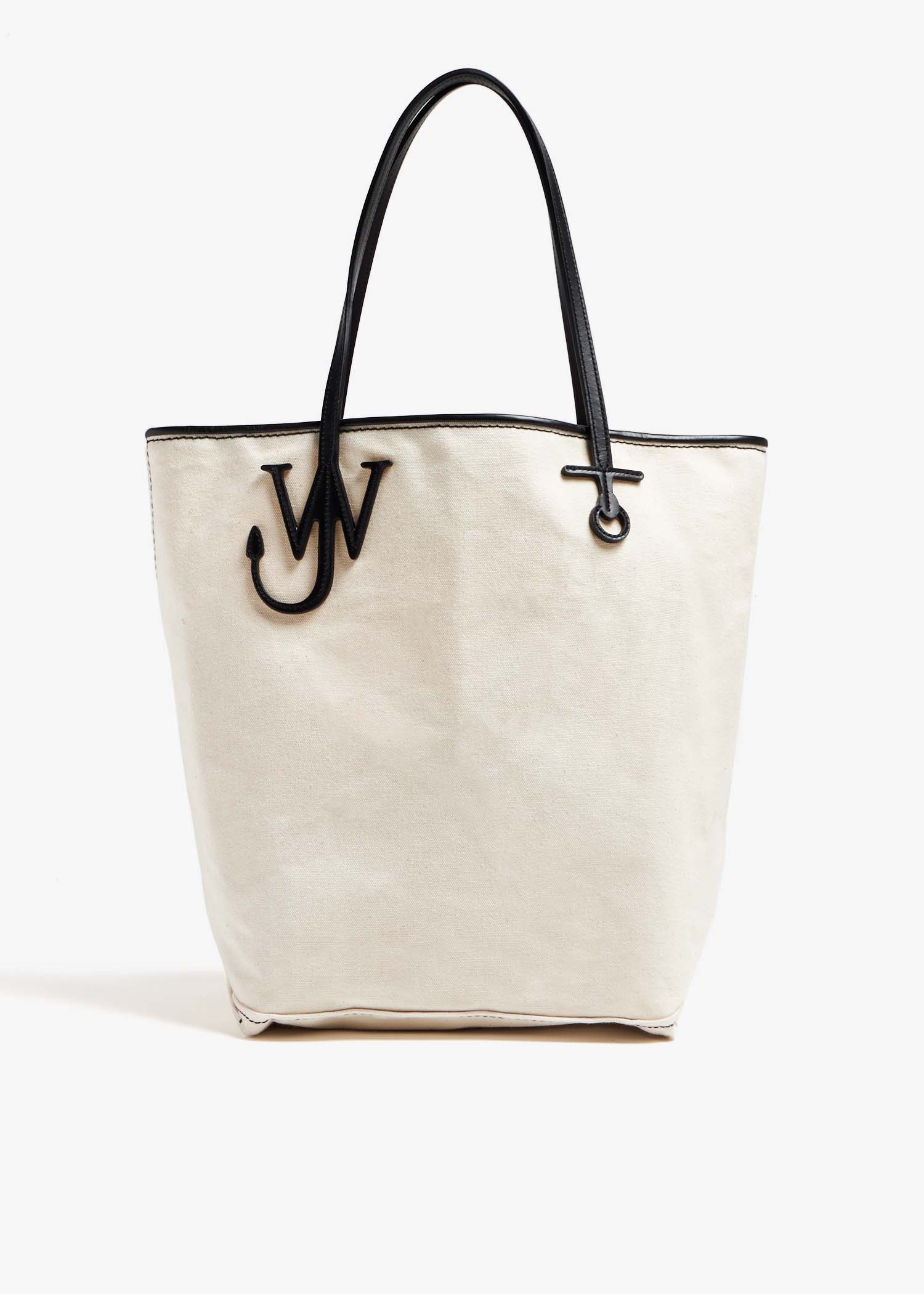 

Anchor tall tote bag, Beige