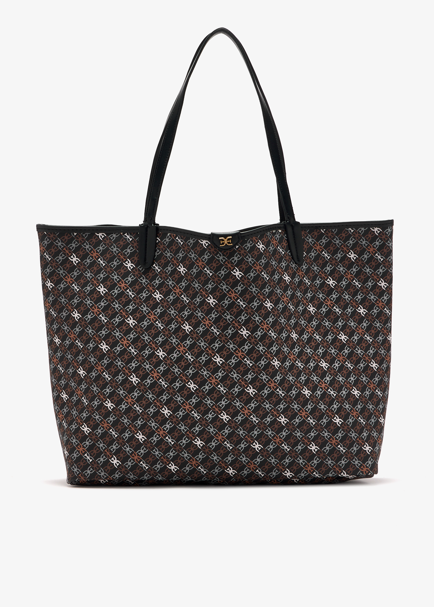 

Harper large shopper tote bag, Black