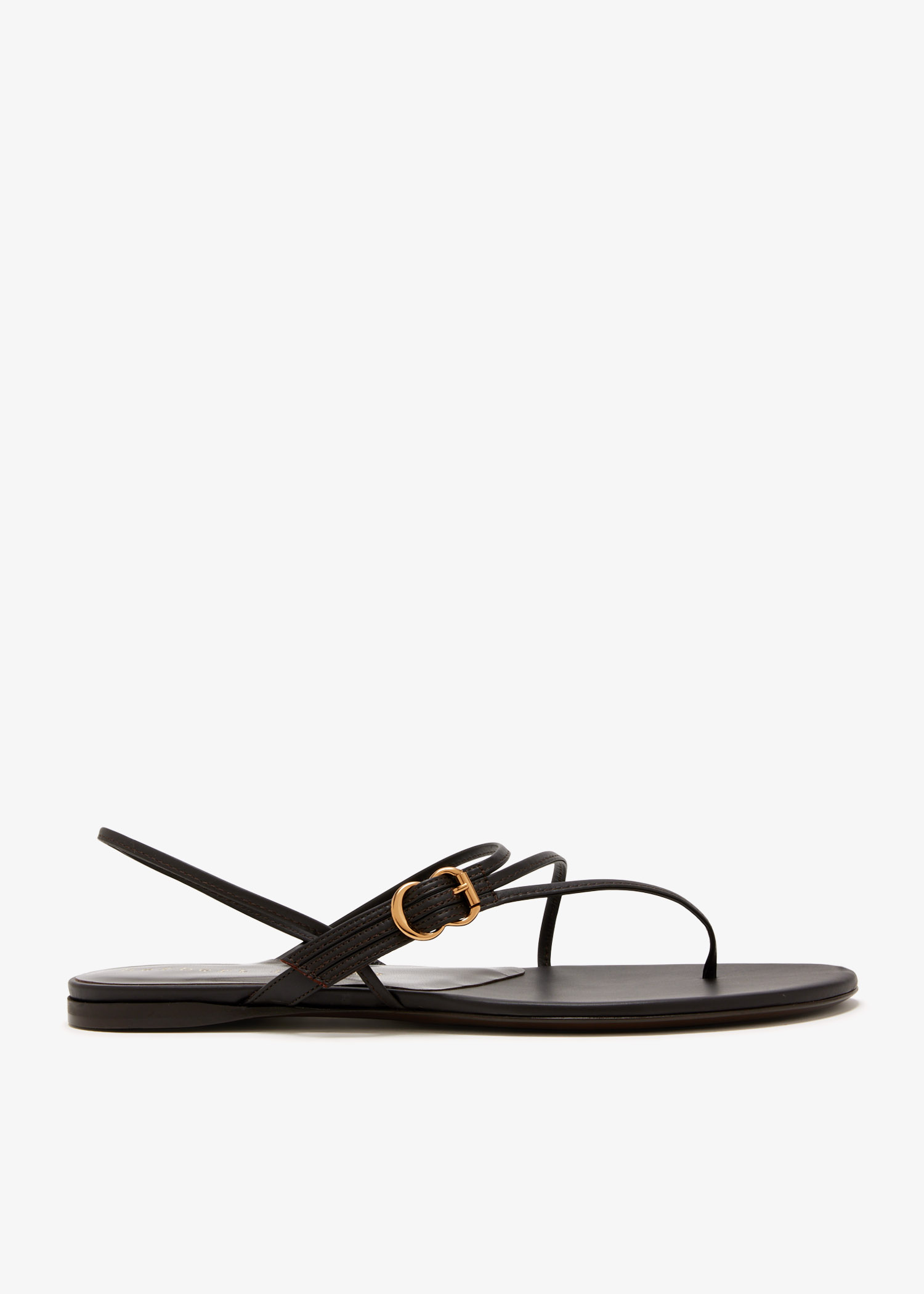 

Leather sandals, Brown