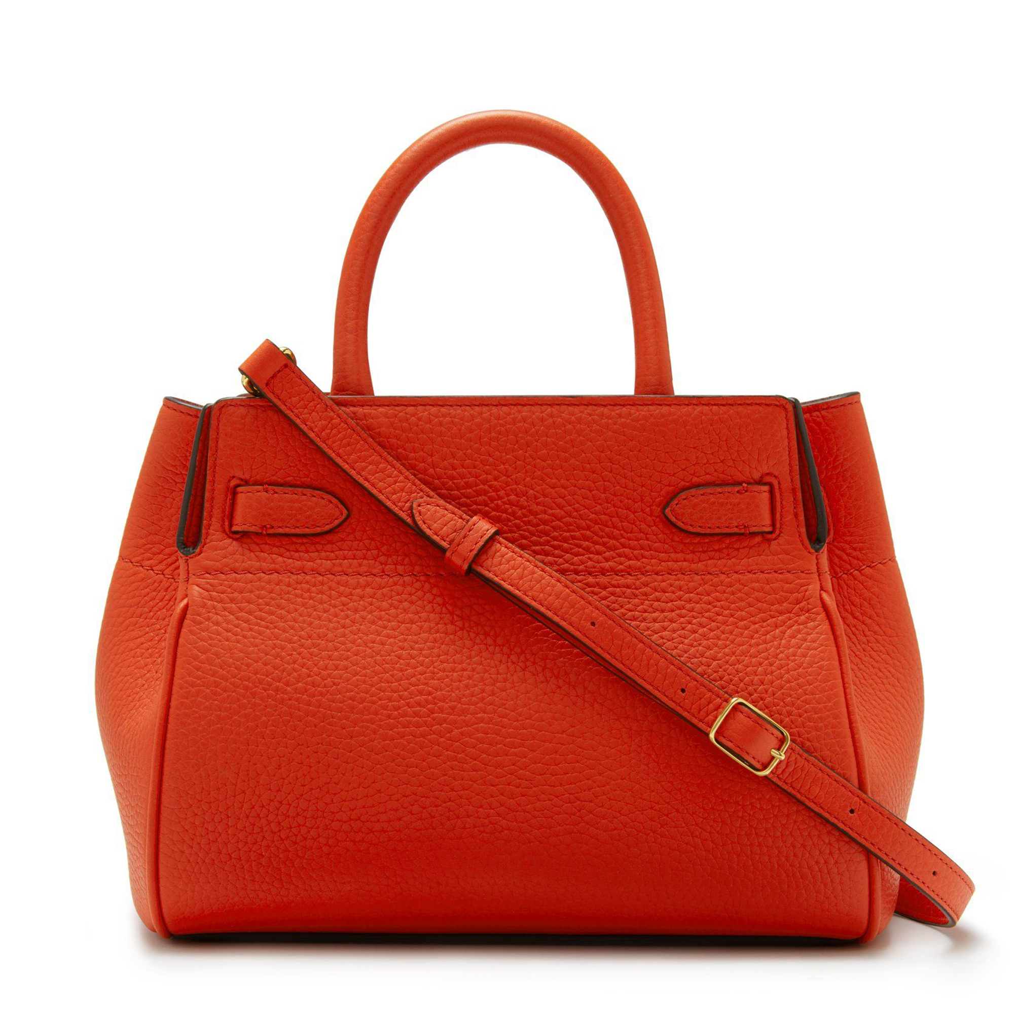 

Small Belted Bayswater top-handle bag, Orange