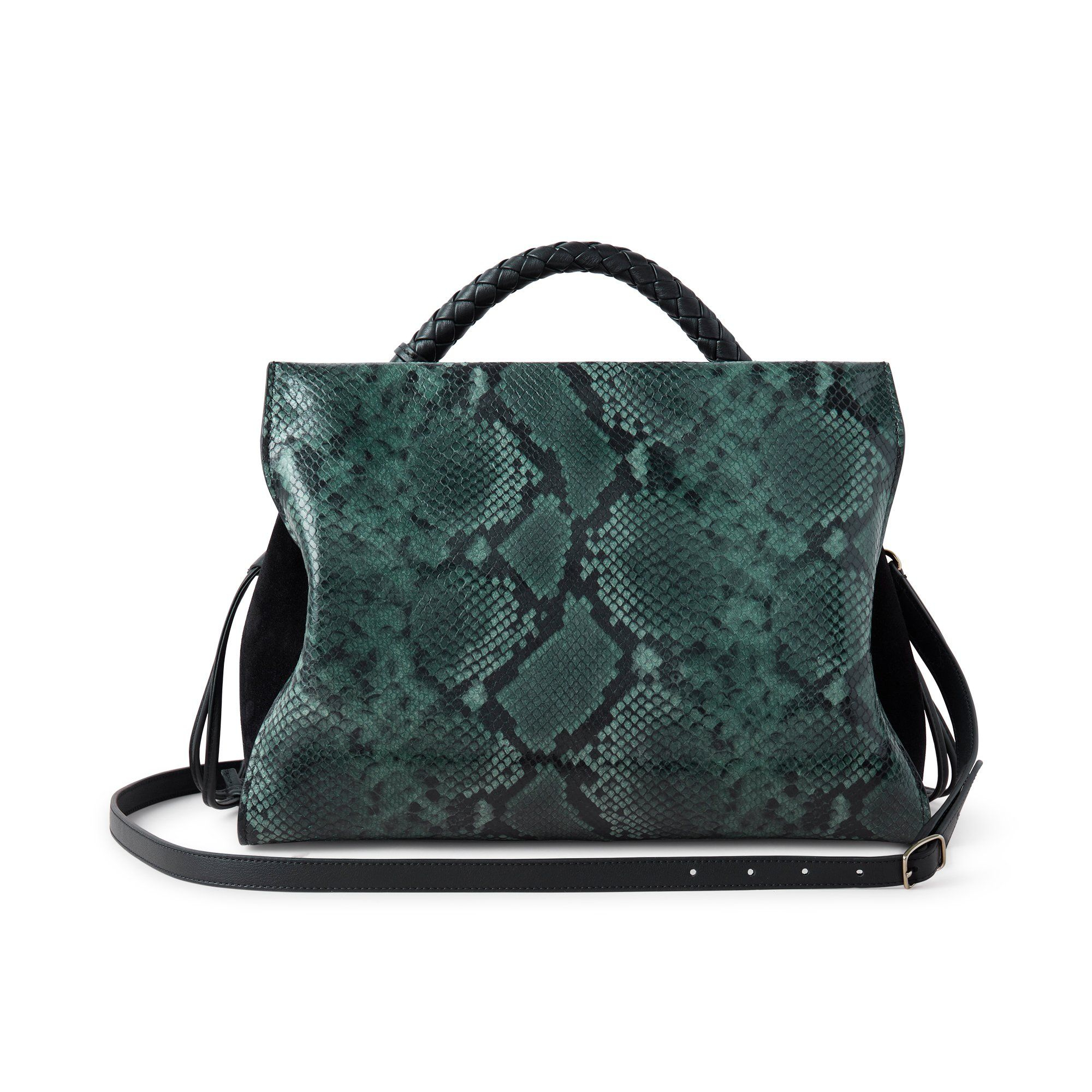 

Iris top-handle bag, Green