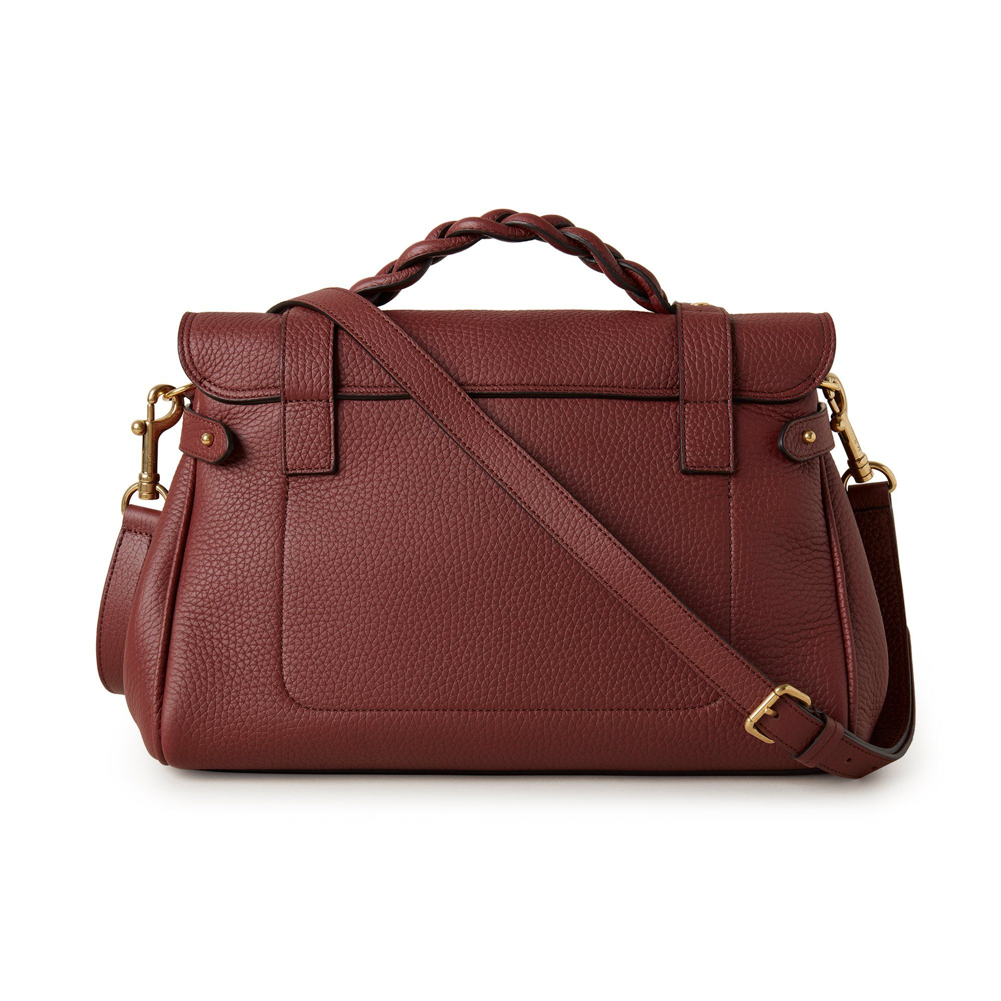 

Alexa top-handle bag, Burgundy