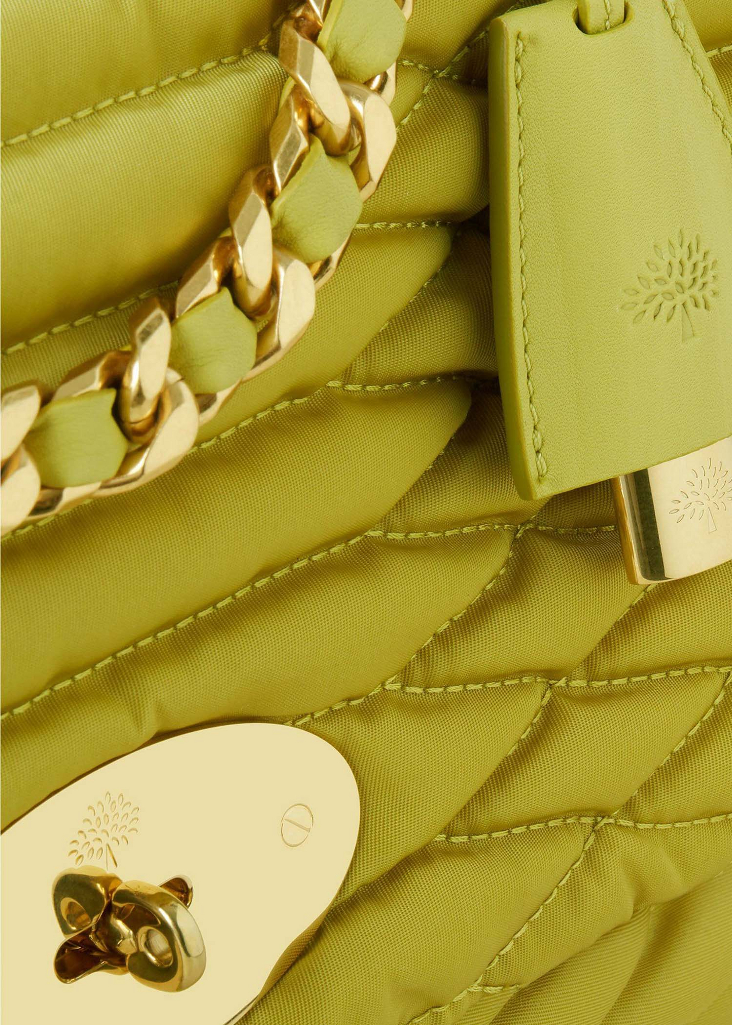 

Medium Top Handle Lily bag, Green