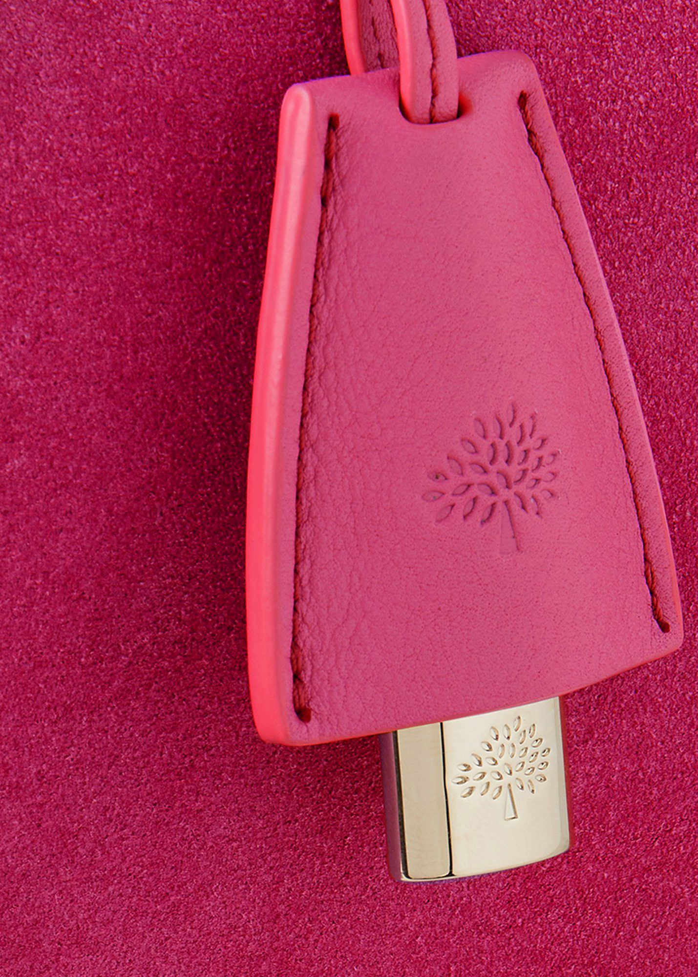

Oversized Lily shoulder bag, Pink