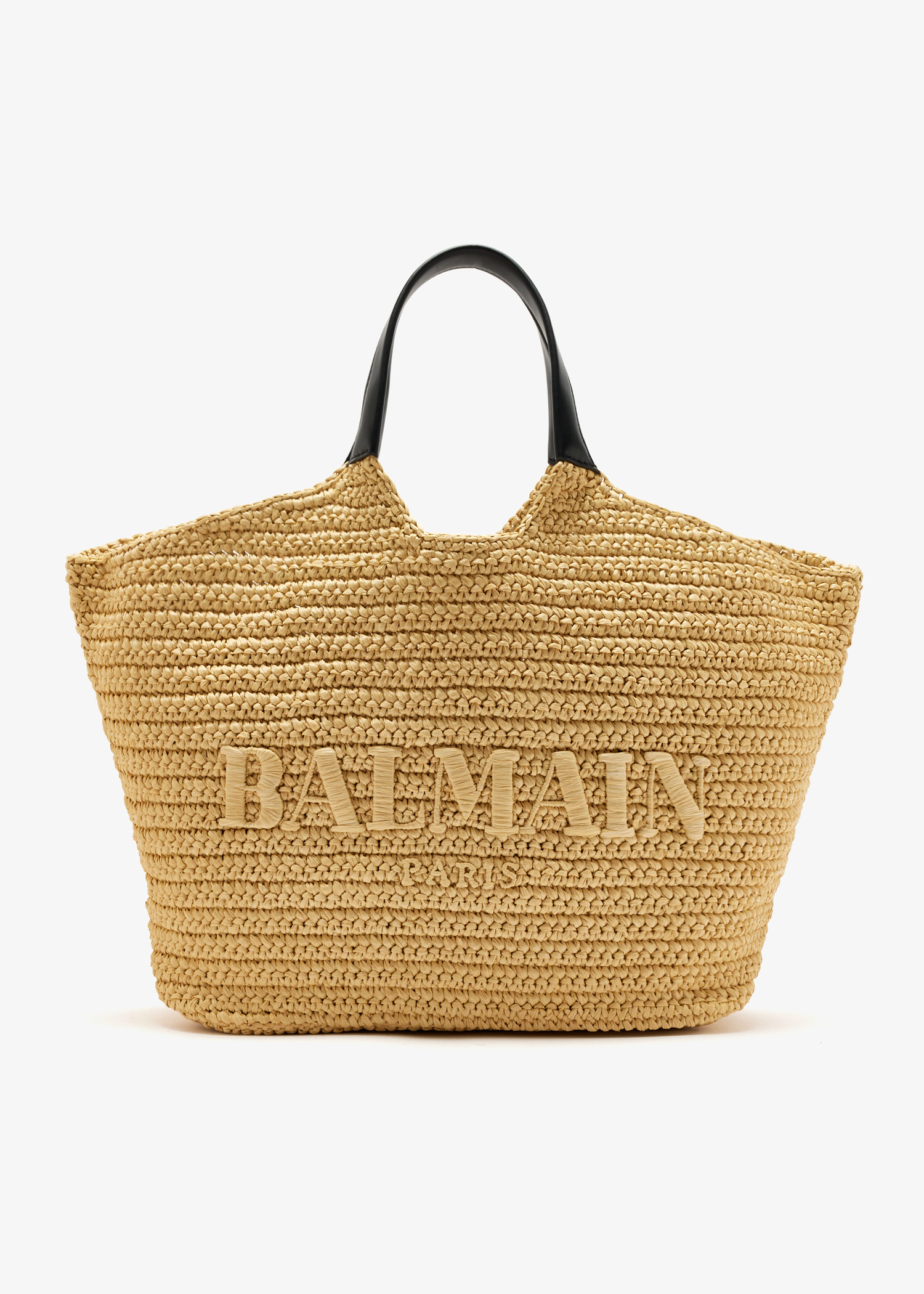 

Crochet tote bag, Beige