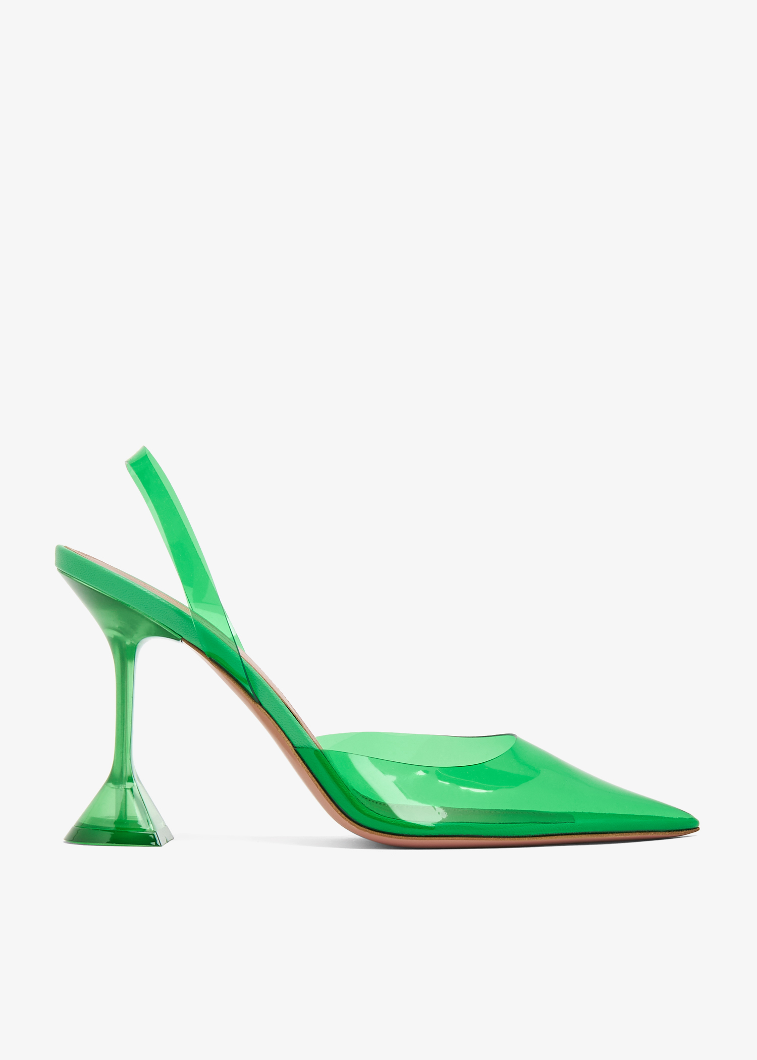 

Holli Glass pumps, Green