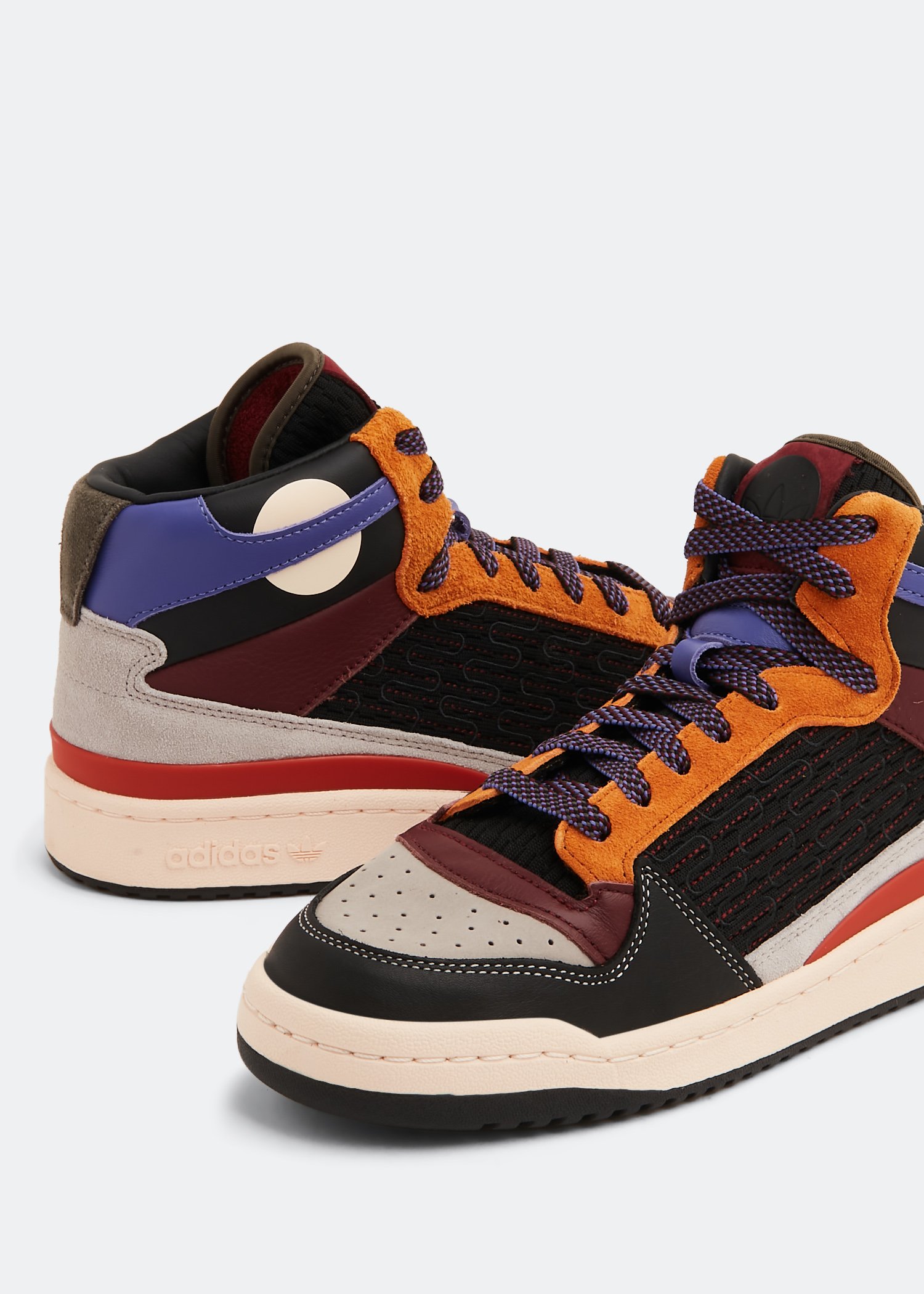 

Forum Mid patchwork sneakers, Blue