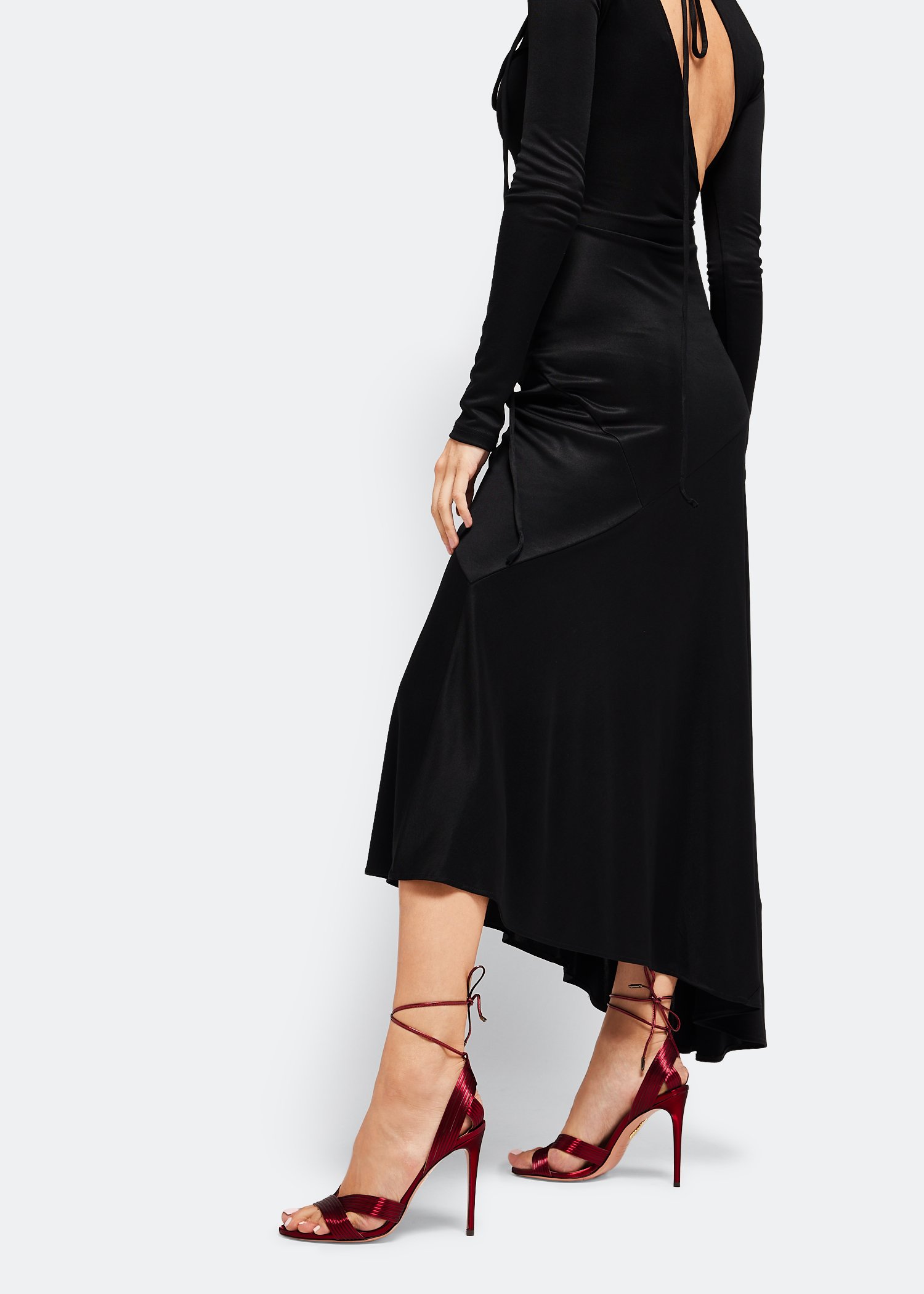 

Ari tie-up sandals, Red