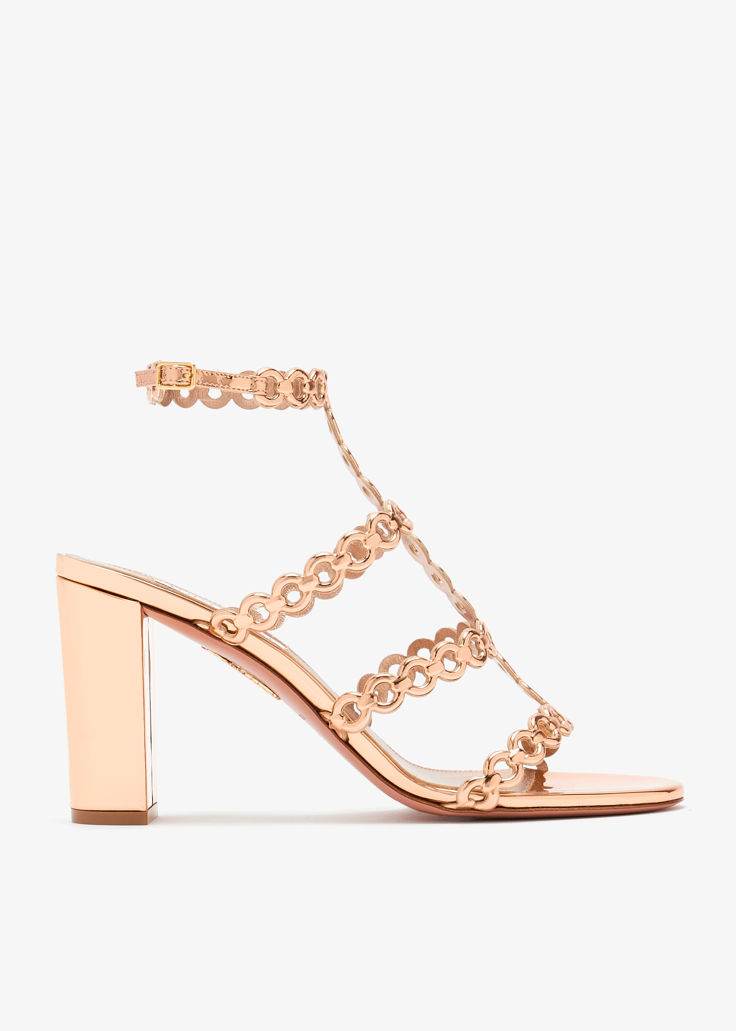 

Infinity Chain 85 sandals, Rose gold