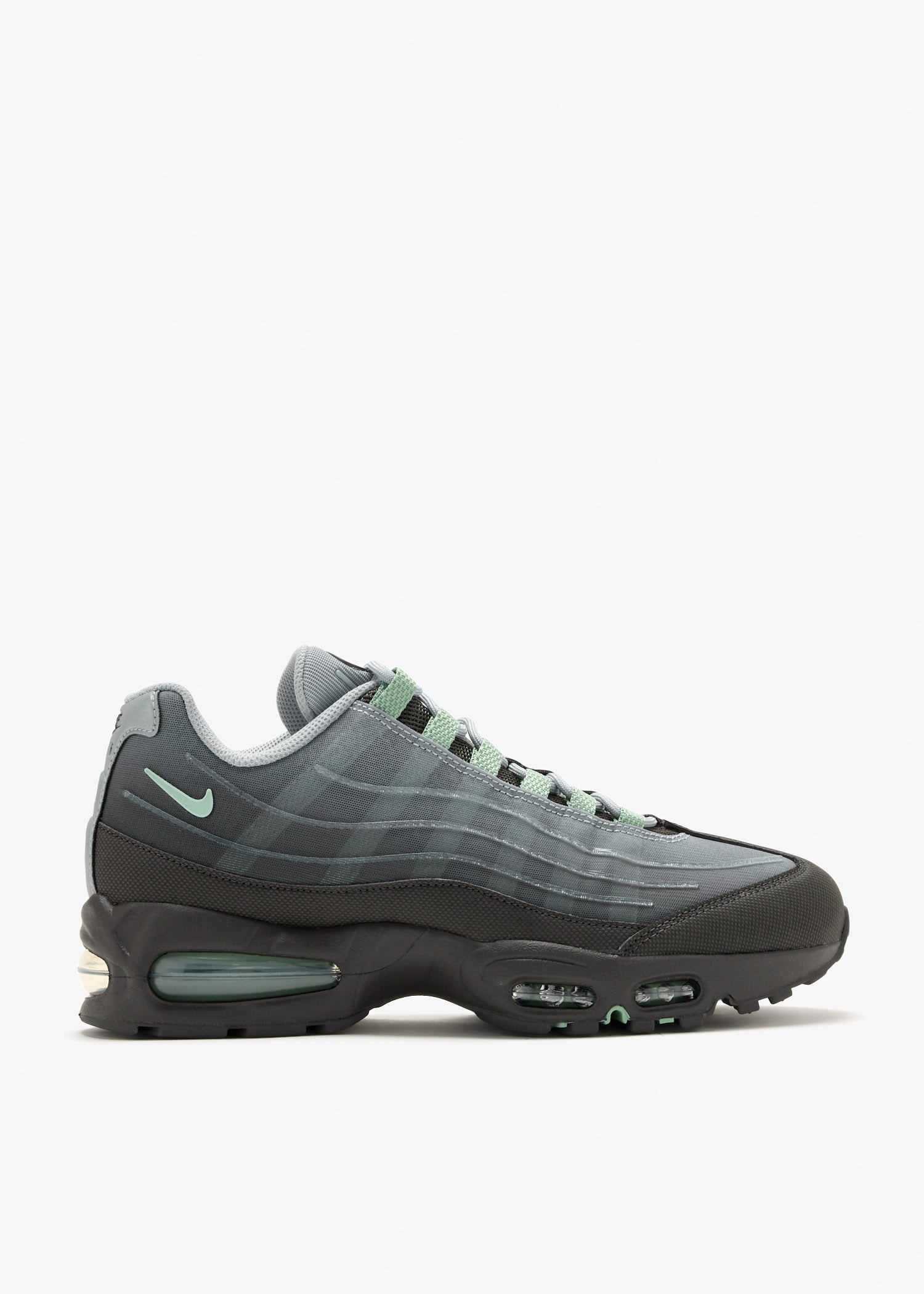 

Air Max 95 Big Bubble Tech 'Steam' sneakers, Grey