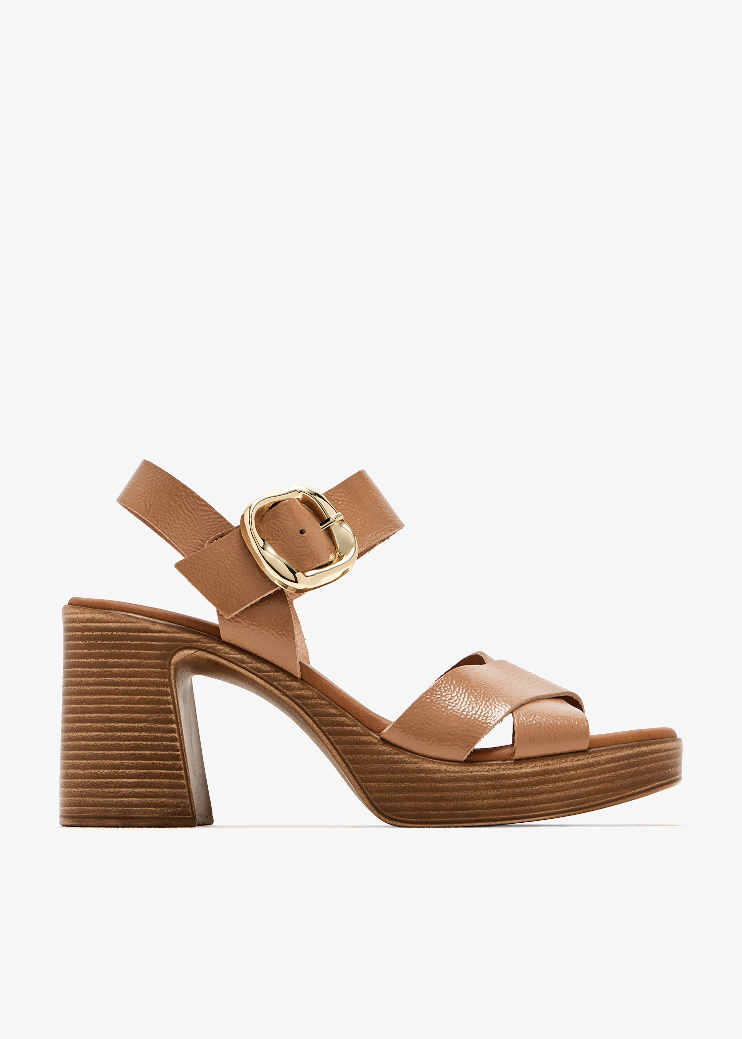 

Ines platform sandals, Brown
