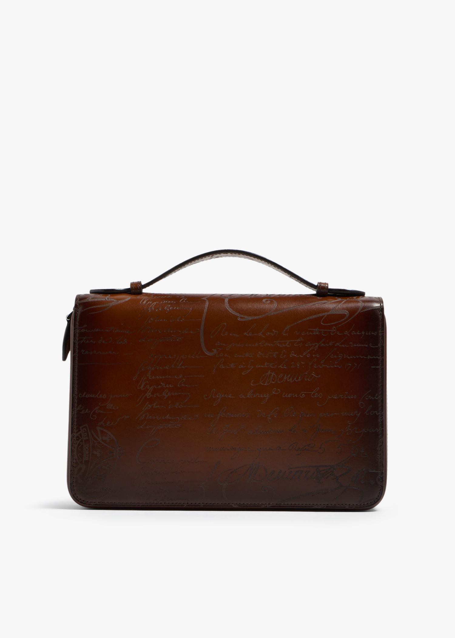 

Un Jour Scritto long wallet, Brown